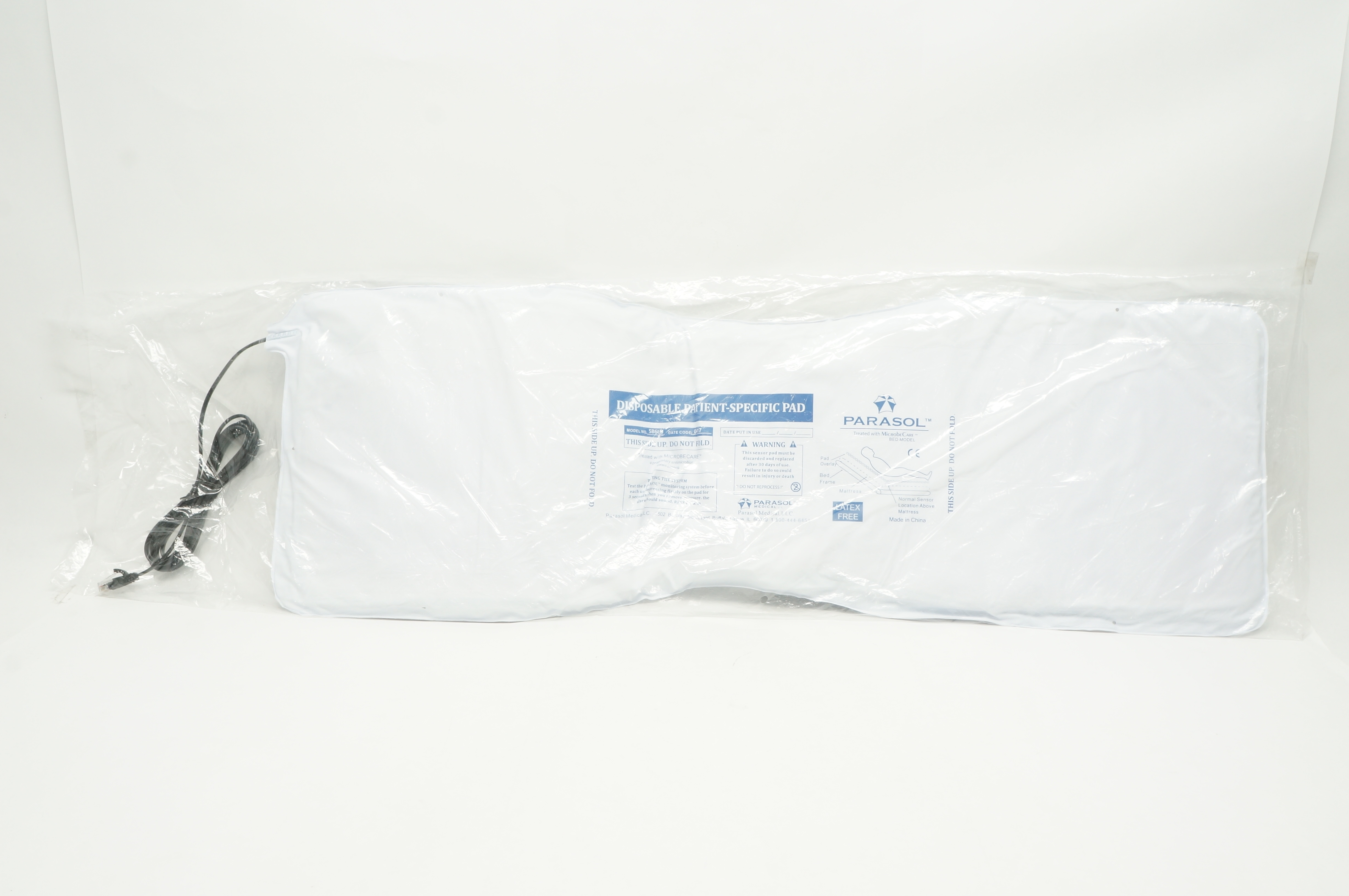 Parasol Medical SB6L8 Disposable Patient-Specific Pad, Bed Model