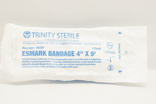 Trinity Sterile 93301 Esmark Bandage 4inch x 9F (x)