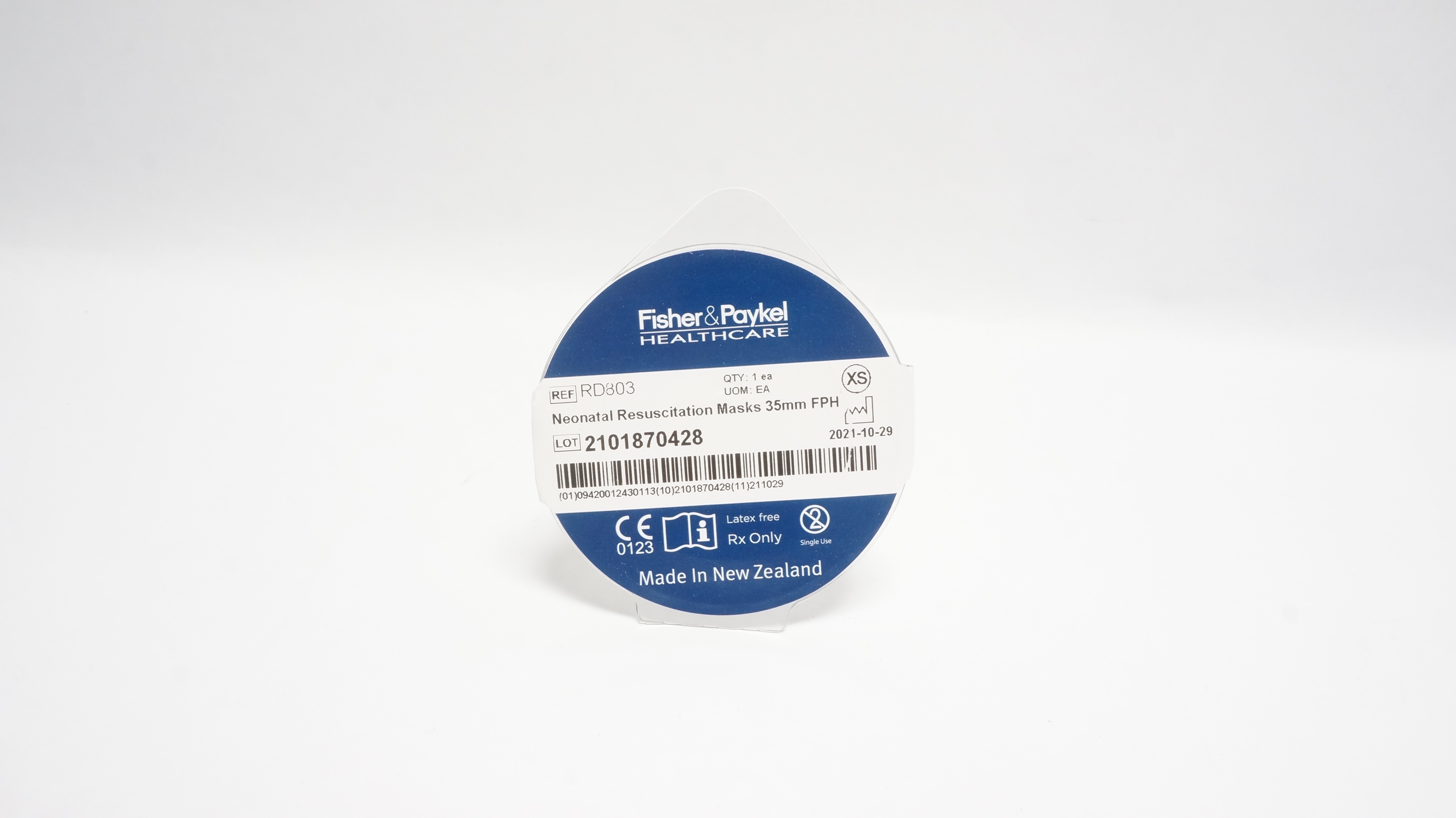 Fisher&Paykel RD803 Neonatal Resuscitation Masks 35mm