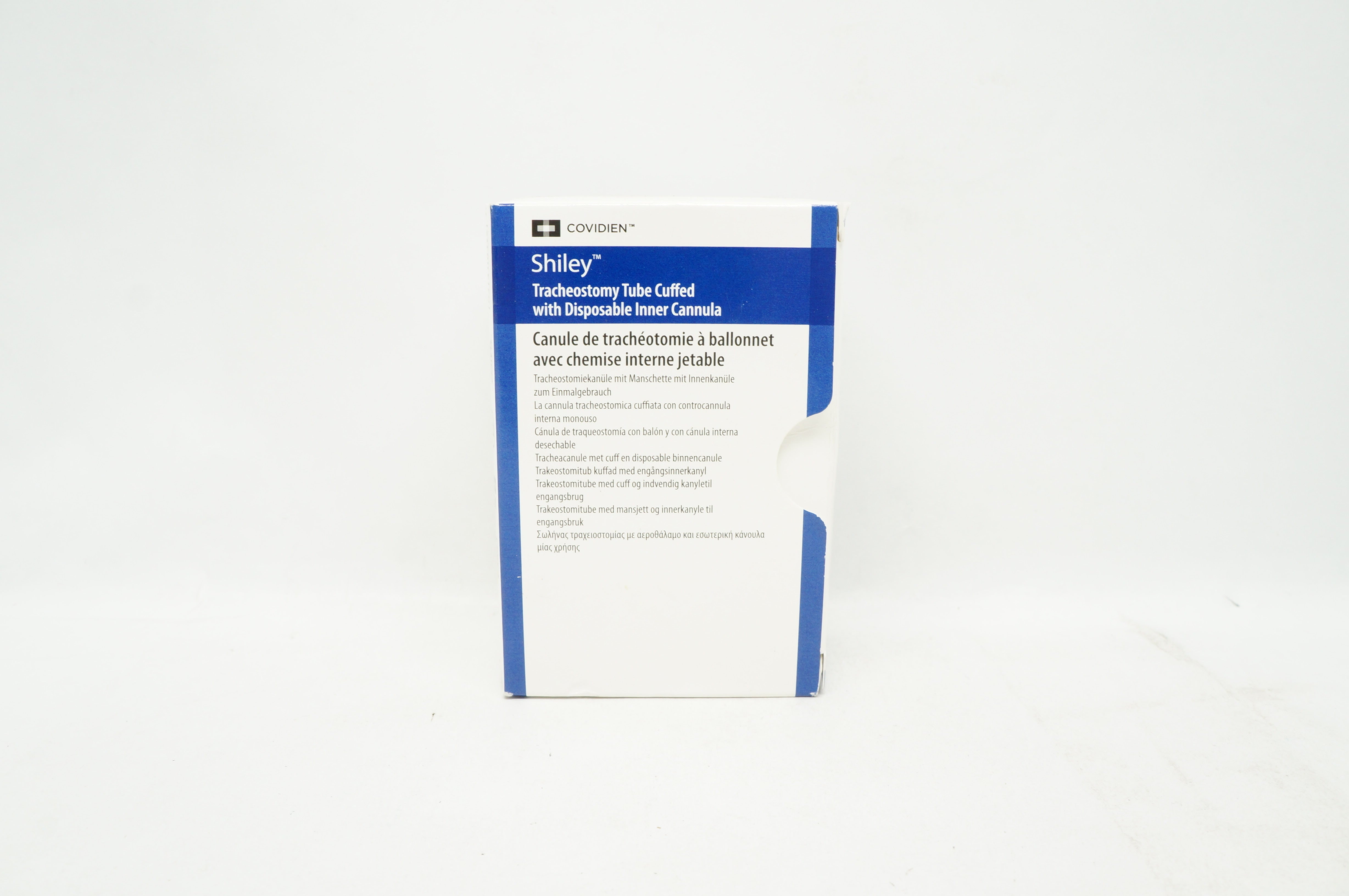 Covidien 8DCT Shiley Tracheostomy Tube Cuffed 7.6ID x 12.2OD x 27.0 x 79mm (x)