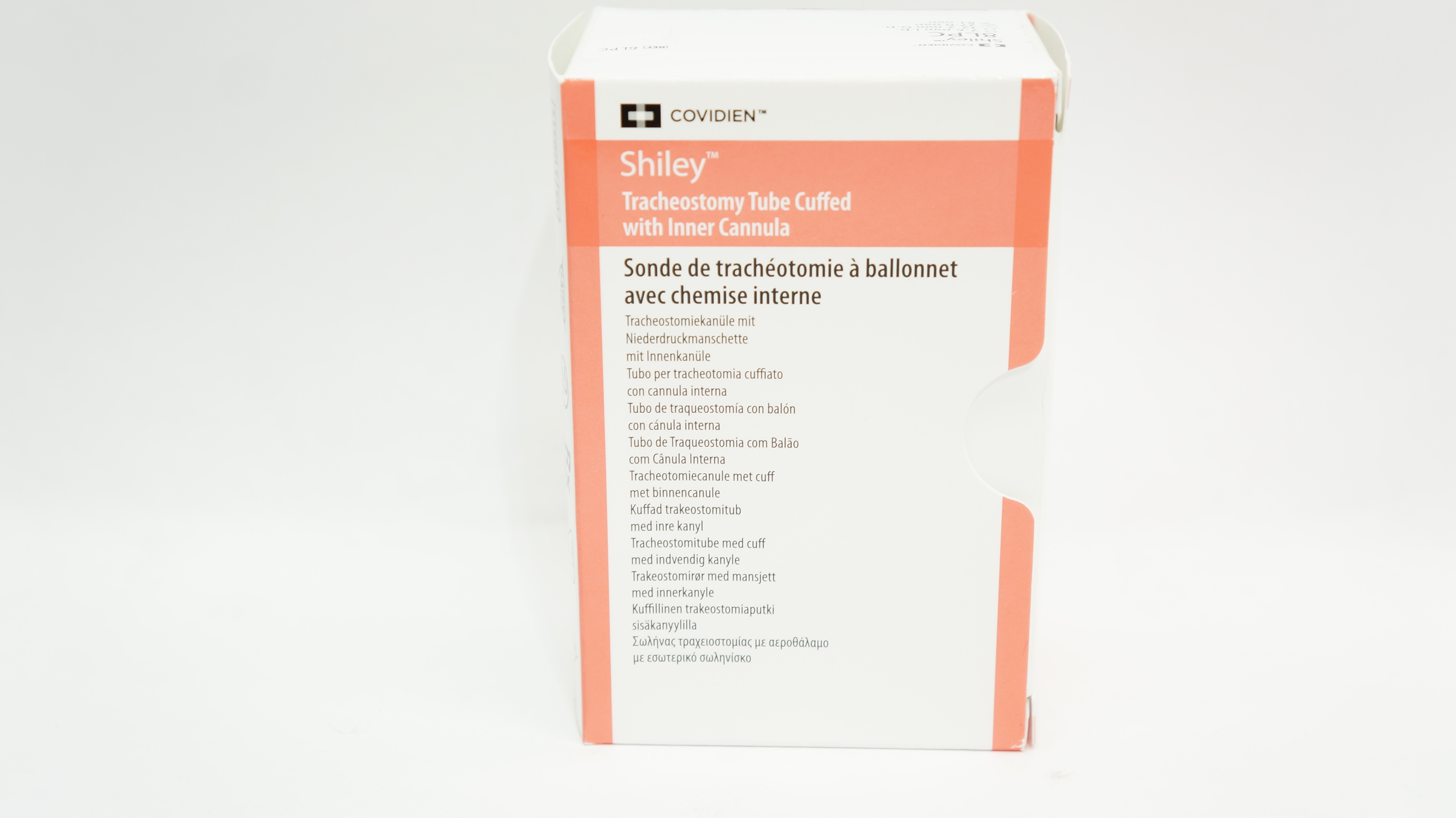 Shiley Lpc Covidien 8LPC Shiley Tracheostomy Tube Cuffed 7.6 ID x 12.2 OD x 27.0 x ...