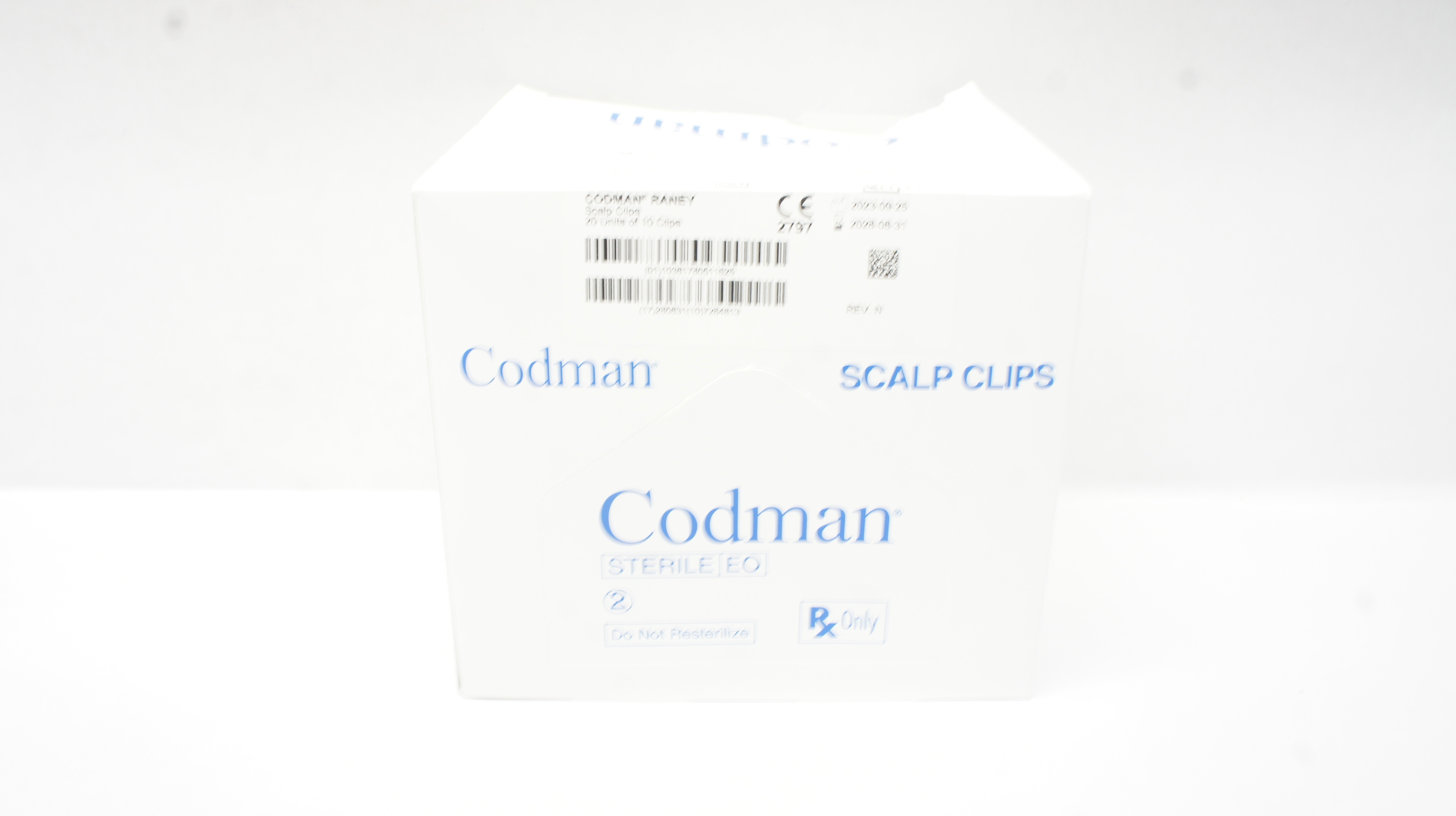 Codman 20-1037 Raney Scalp Clips - Box of 19