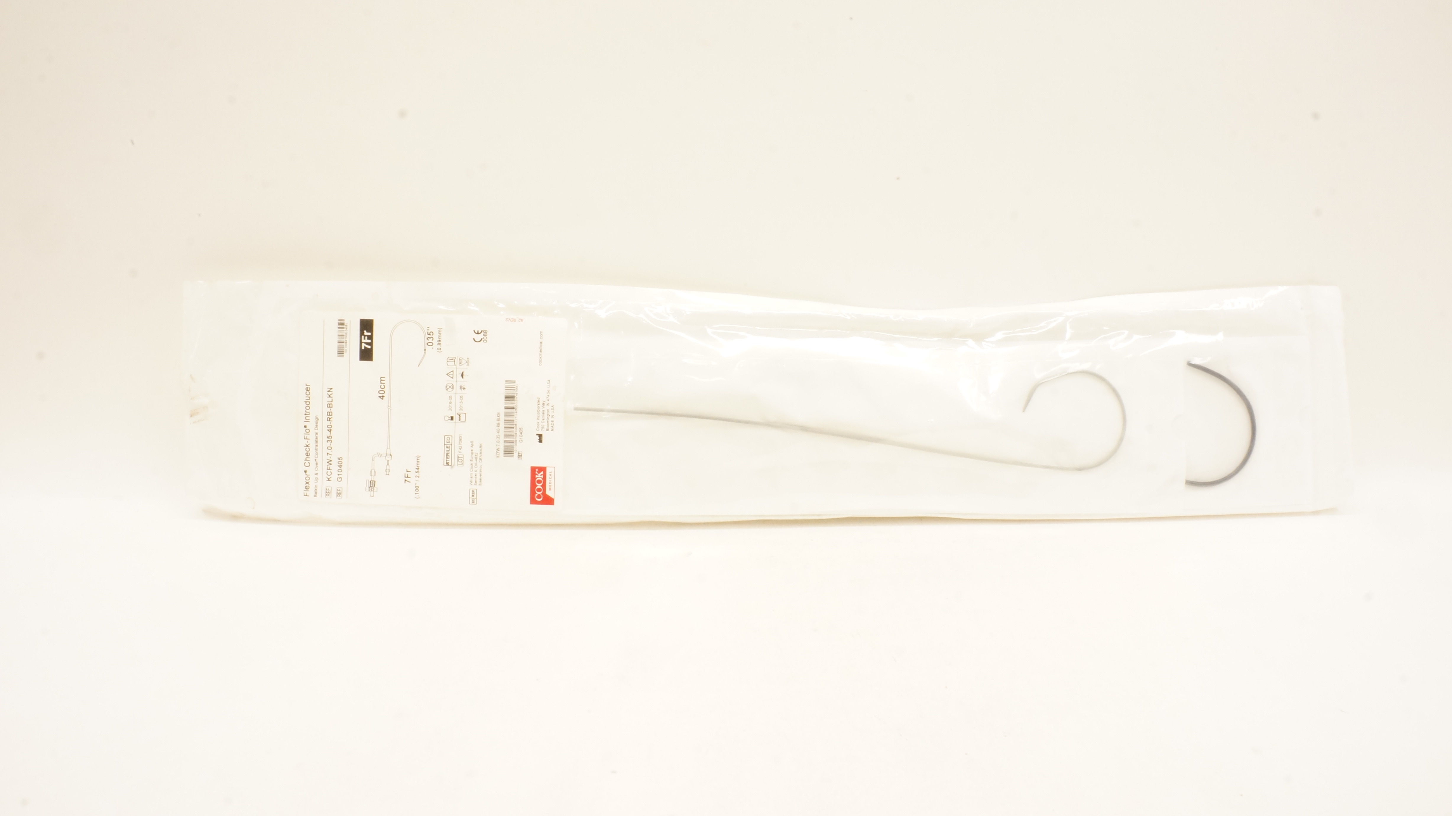 Cook Medical G10405 Flexor Check-Flo Introducer 7Fr. x 40cm (x)