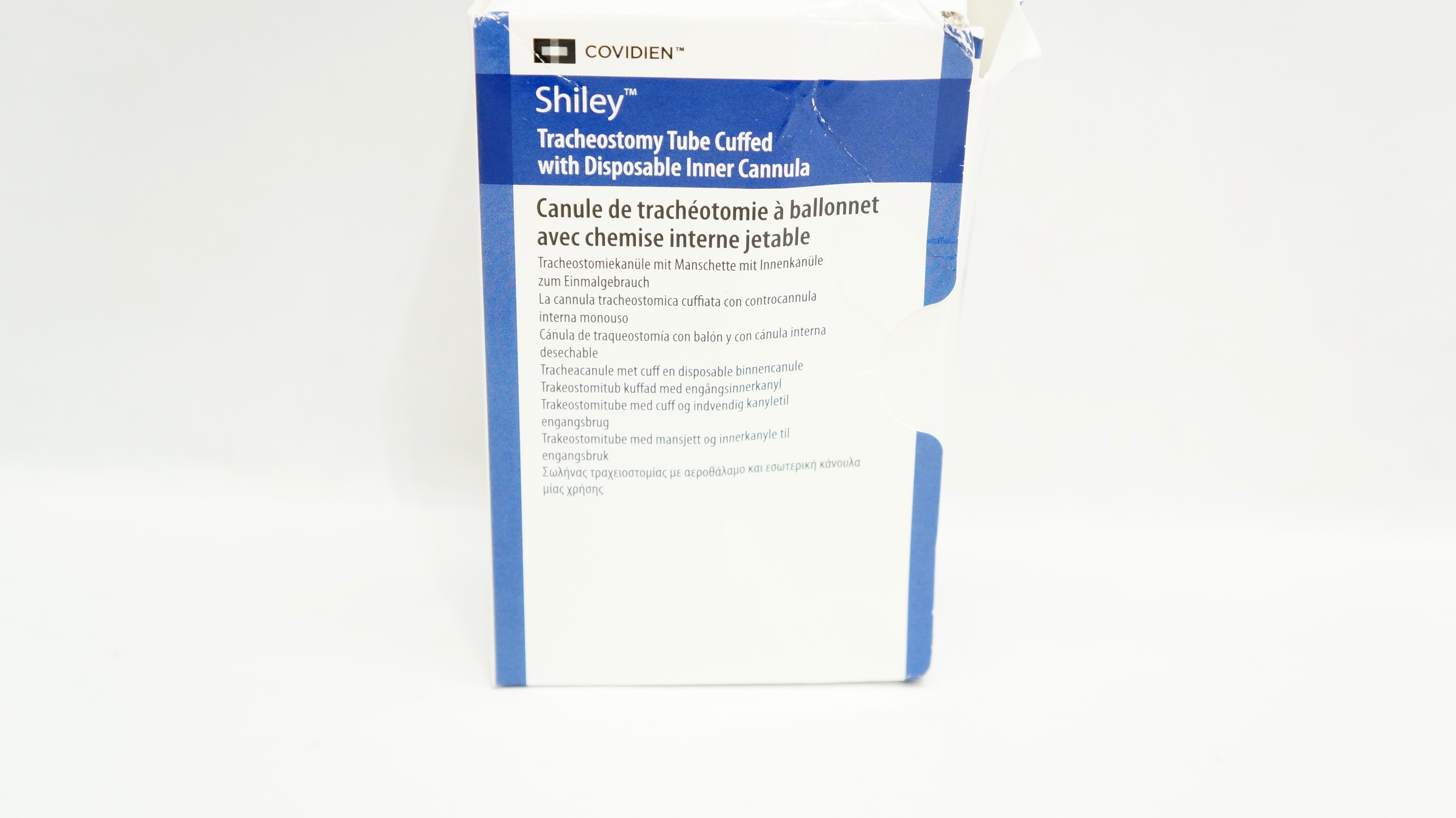 Covidien 6DCT Shiley Tracheostomy Tube Cuffed 6.4 ID x 10.8 OD x 24.0 x 74mm (x)