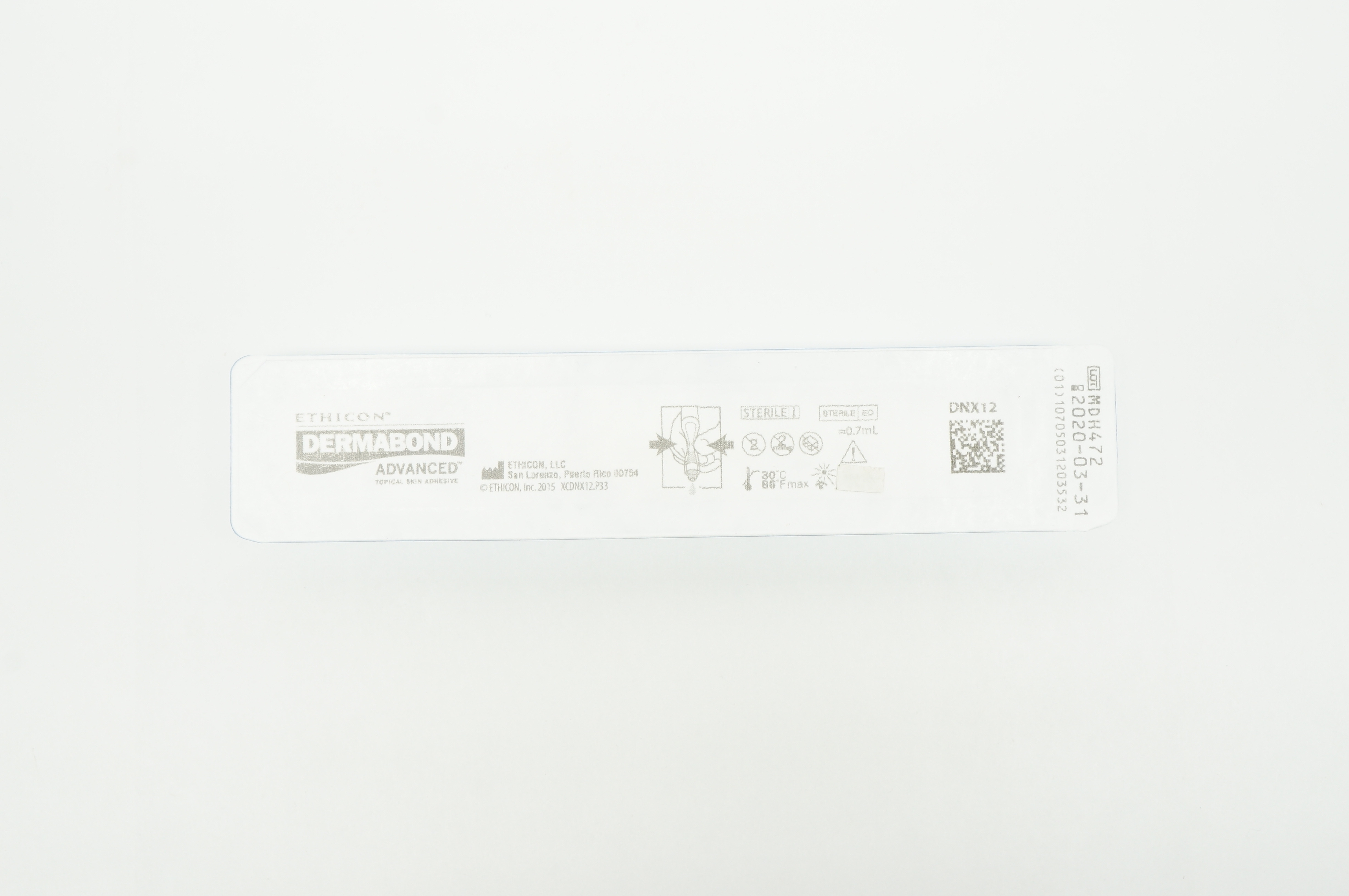 Ethicon DNX12 Dermabond Advanced Topical Skin Adhesive approx. 0.7mL (x)