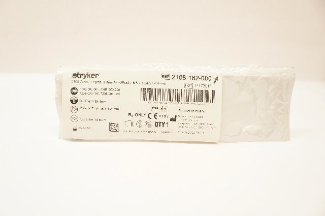 Stryker 2108-182-000 2108 Series Sagittal Blade 18.5 x 1.24 x 83.5mm (x)
