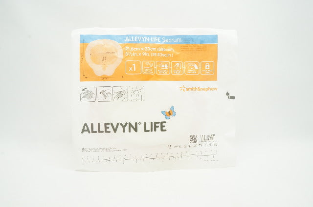 Smith&Nephew 66801307 Allevyn Life Sacrum Dressing 8-1/2inch x 9inch