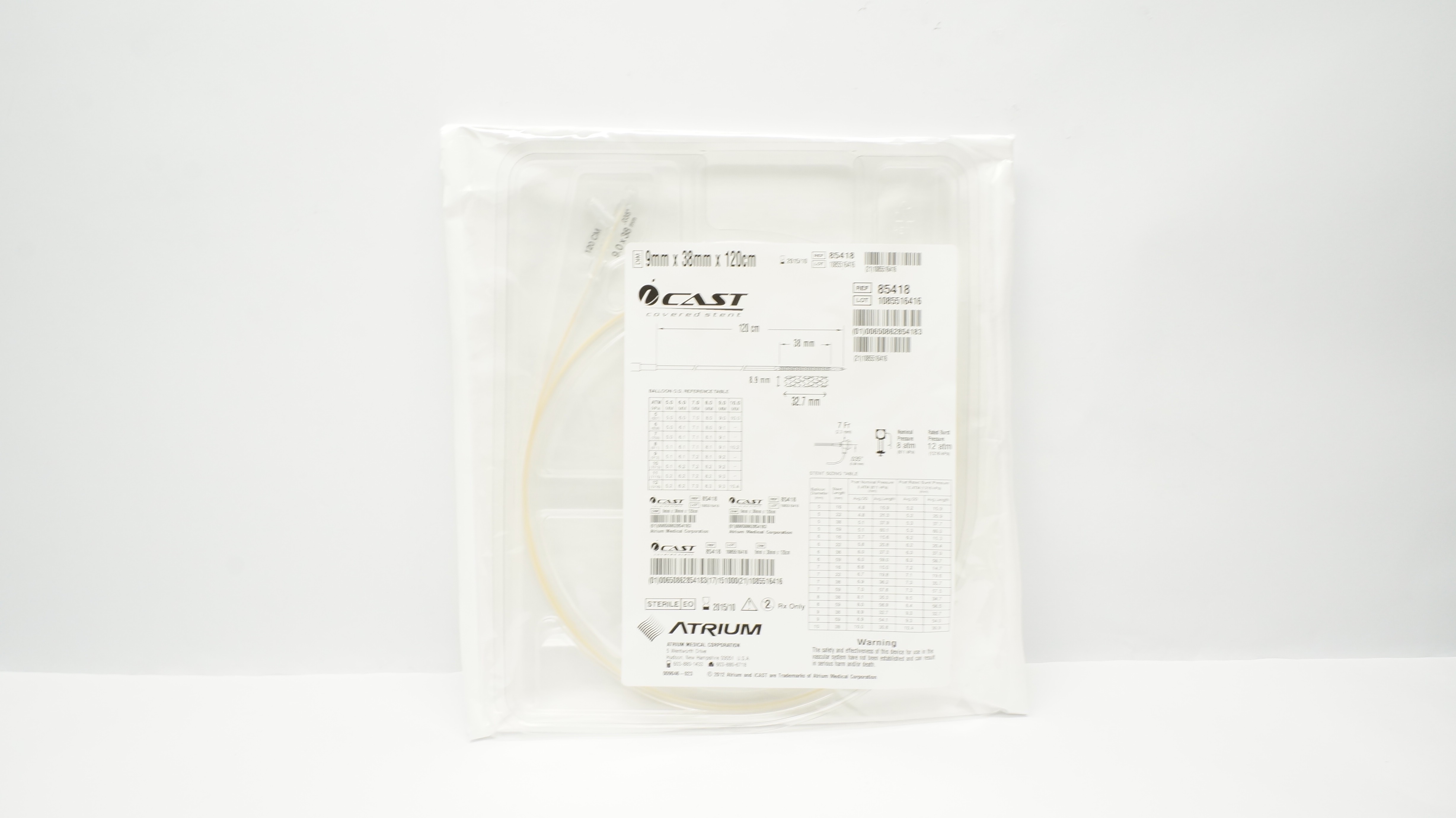 Atrium 85418 ICast Covered Stnt  9mm x 38mm x 120cm (x)