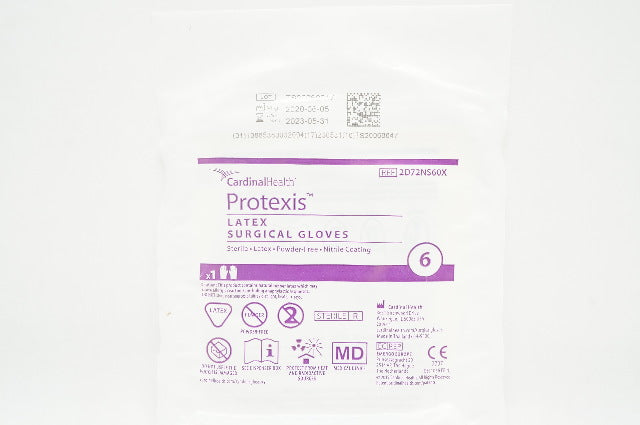 Cardinal Health 2D72NS60X Protexis Latex Gloves 6