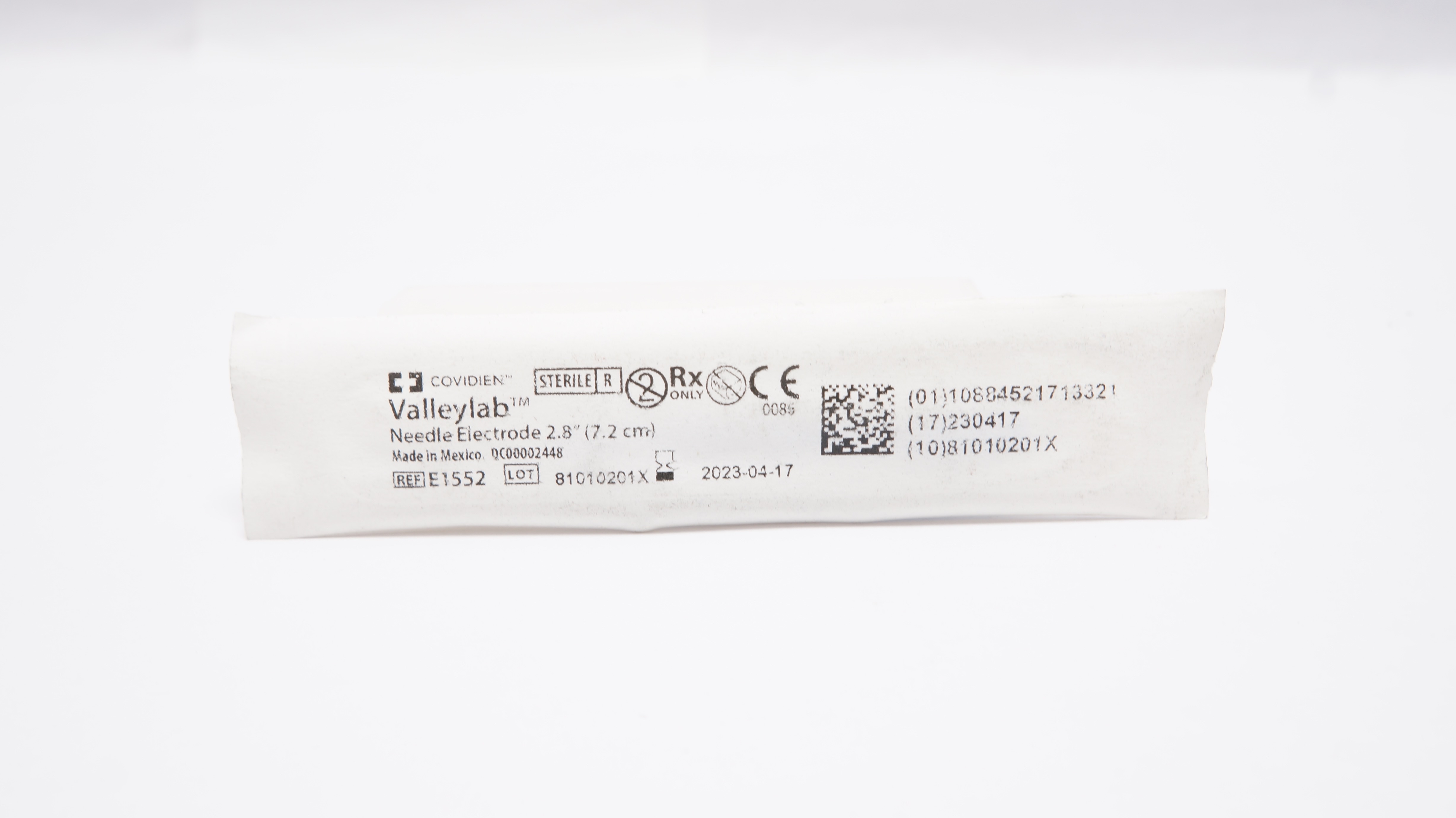 Covidien E1552 Valleylab Ndle Electrode 2.8 inch (x)