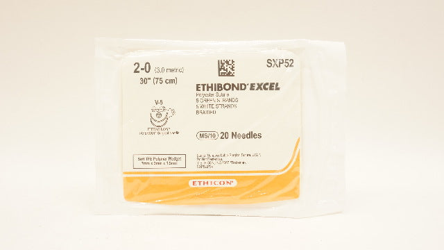 Ethicon SXP52 2-0 ETHIBOND EXCEL V-5 1/2 17mm 30 inch