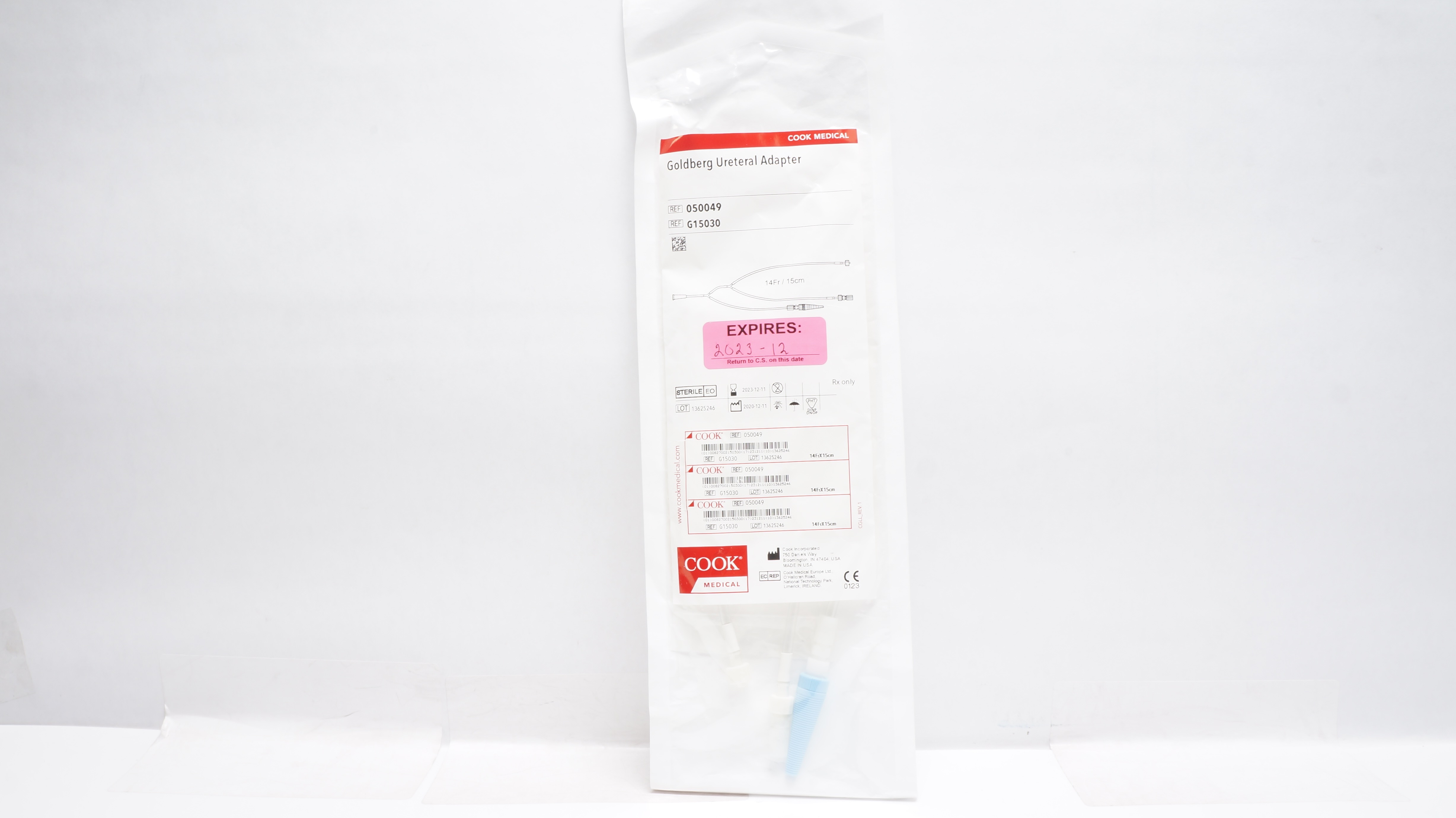 Cook Medical G15030 Goldberg Ureteral Adapter 14Fr / 15cm (x)
