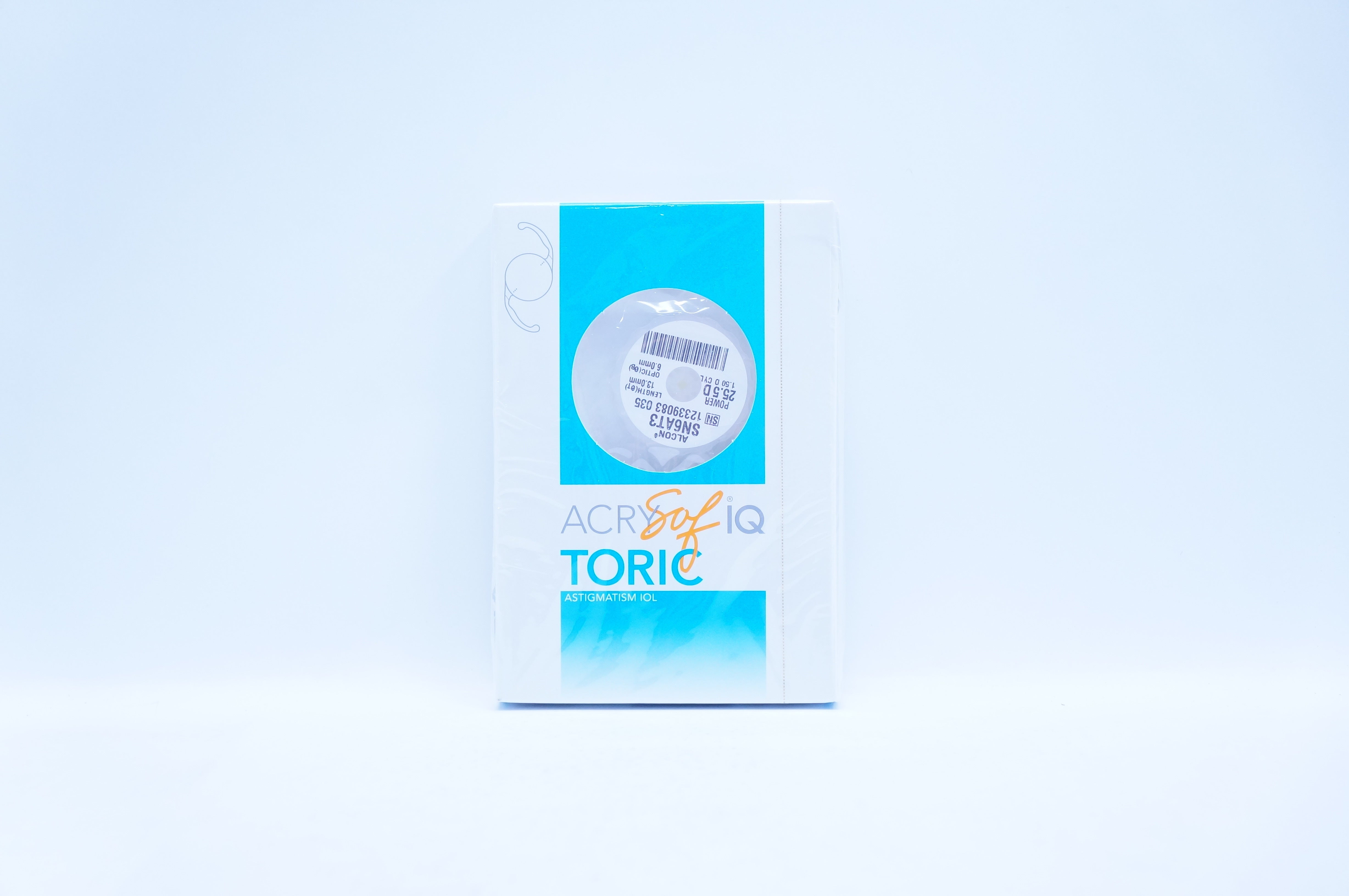 Alcon SN6AT3 AcrySof IQ Toric Astigmatism 25.5D 1.50CYL, Length 13.0mm (x)