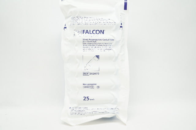 Coming Science 352070 Falcon 50ml Polypropylene Conical Tube 30x115mm-Pack of 25