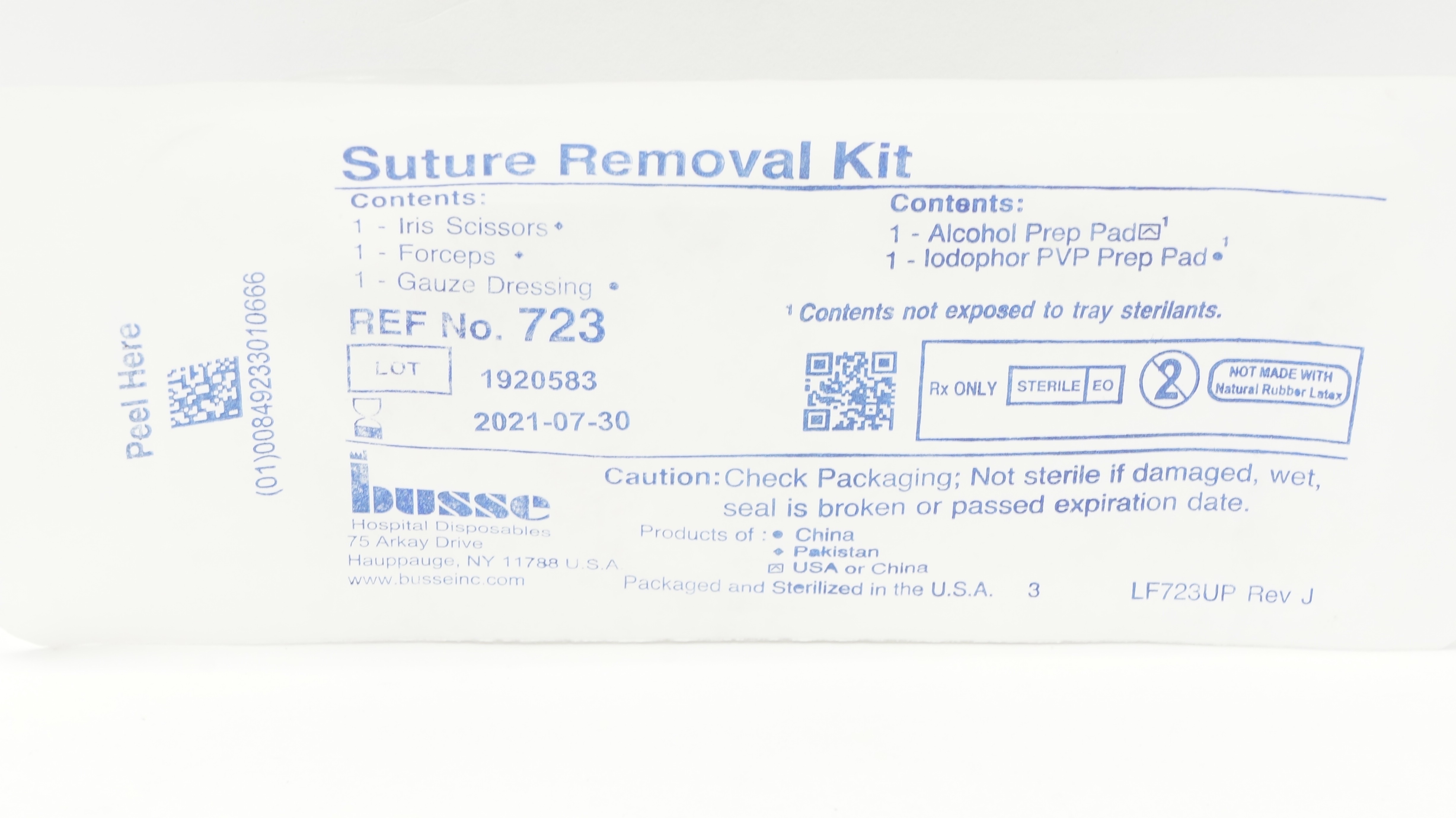 Busse 723 Stre Removal Kit (x)