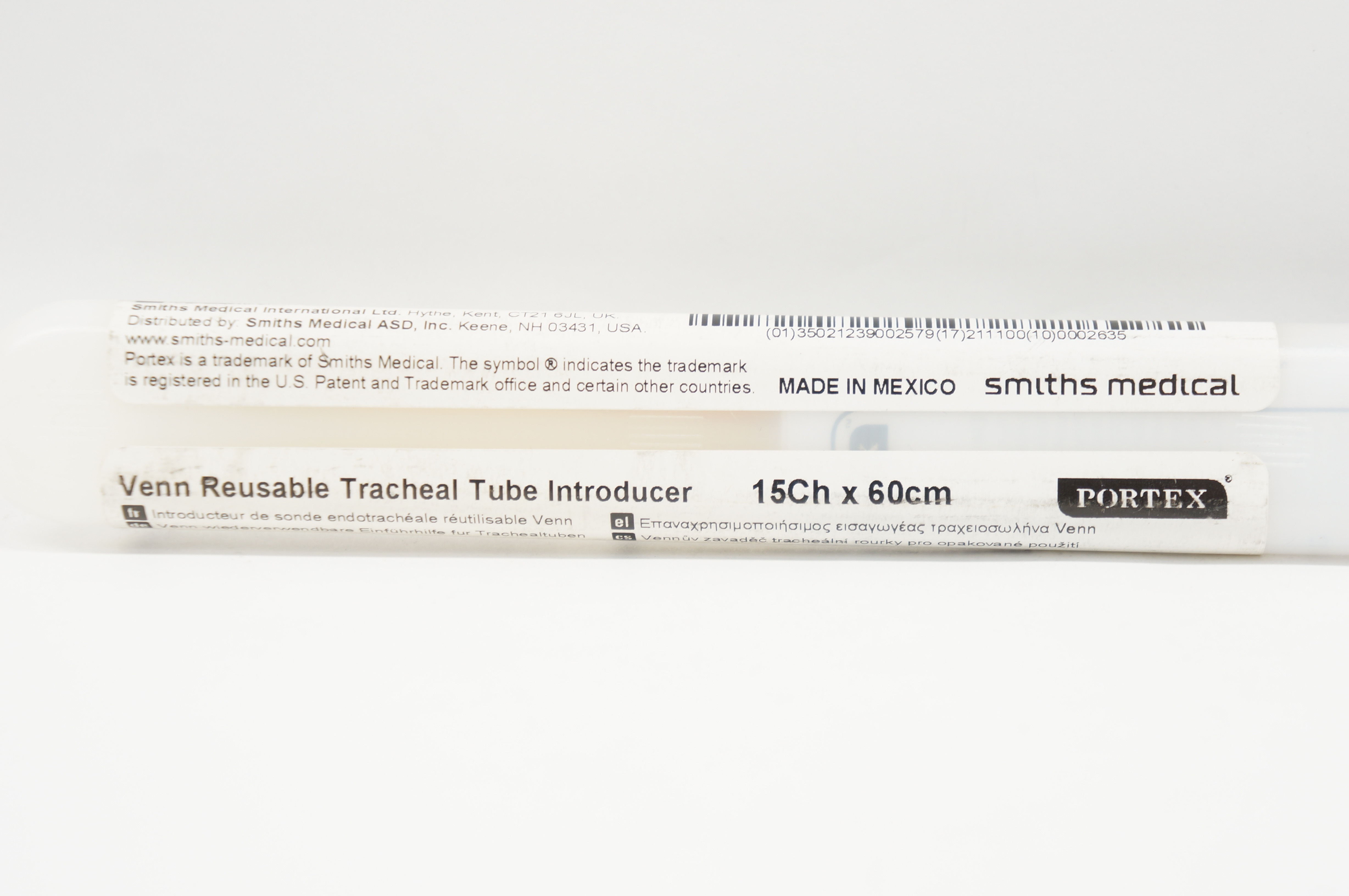 Smiths Medical 14-504-17 Venn Reusable Tracheal Tube Introducer