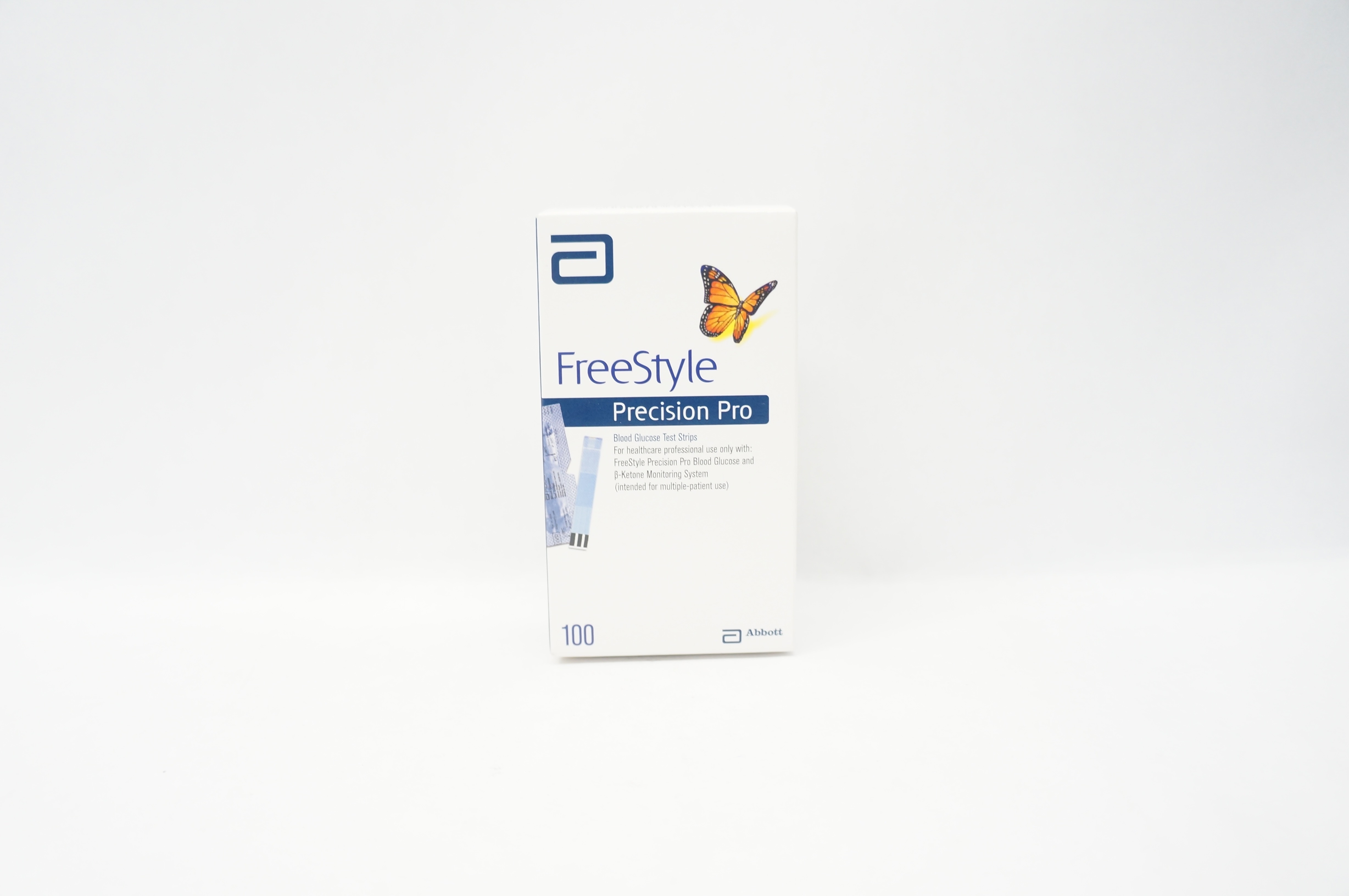 Abbott 71284-70 FreeStyle Precision Pro Blood Glucose Test Strips (x)-Box of 100