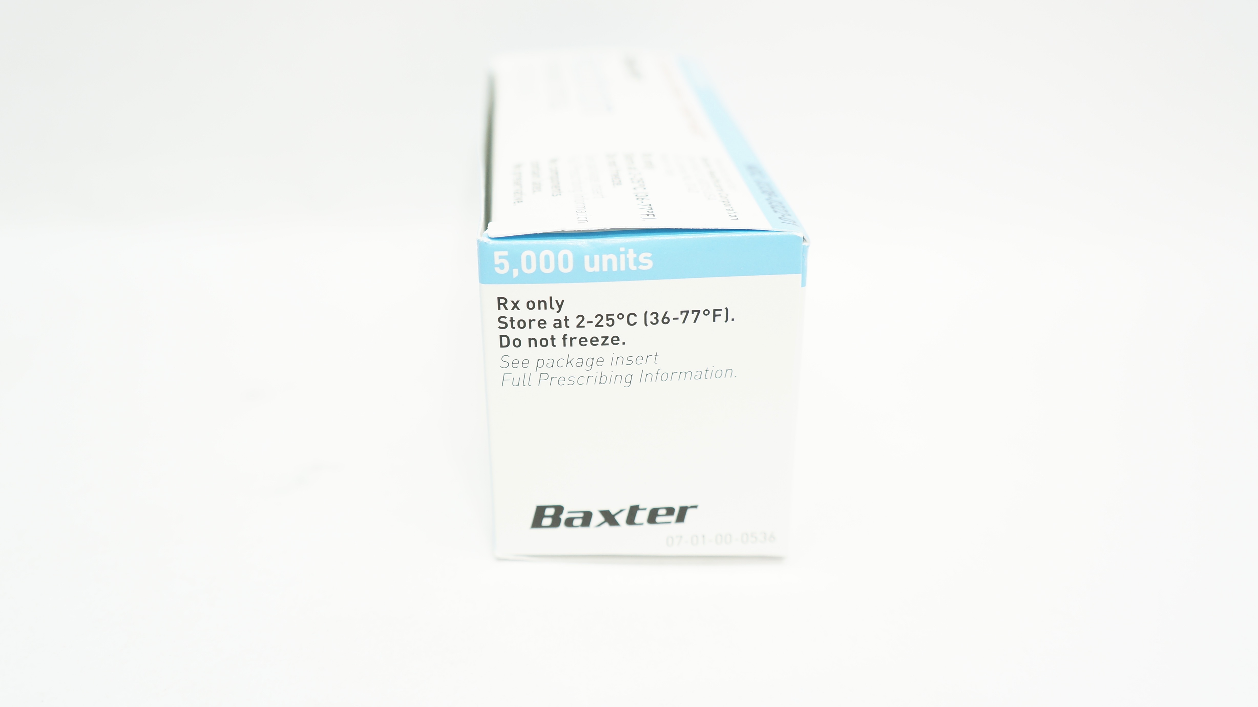Baxter 0338-0322-01 Recothrom Thrombin Topical - 5.000 Units