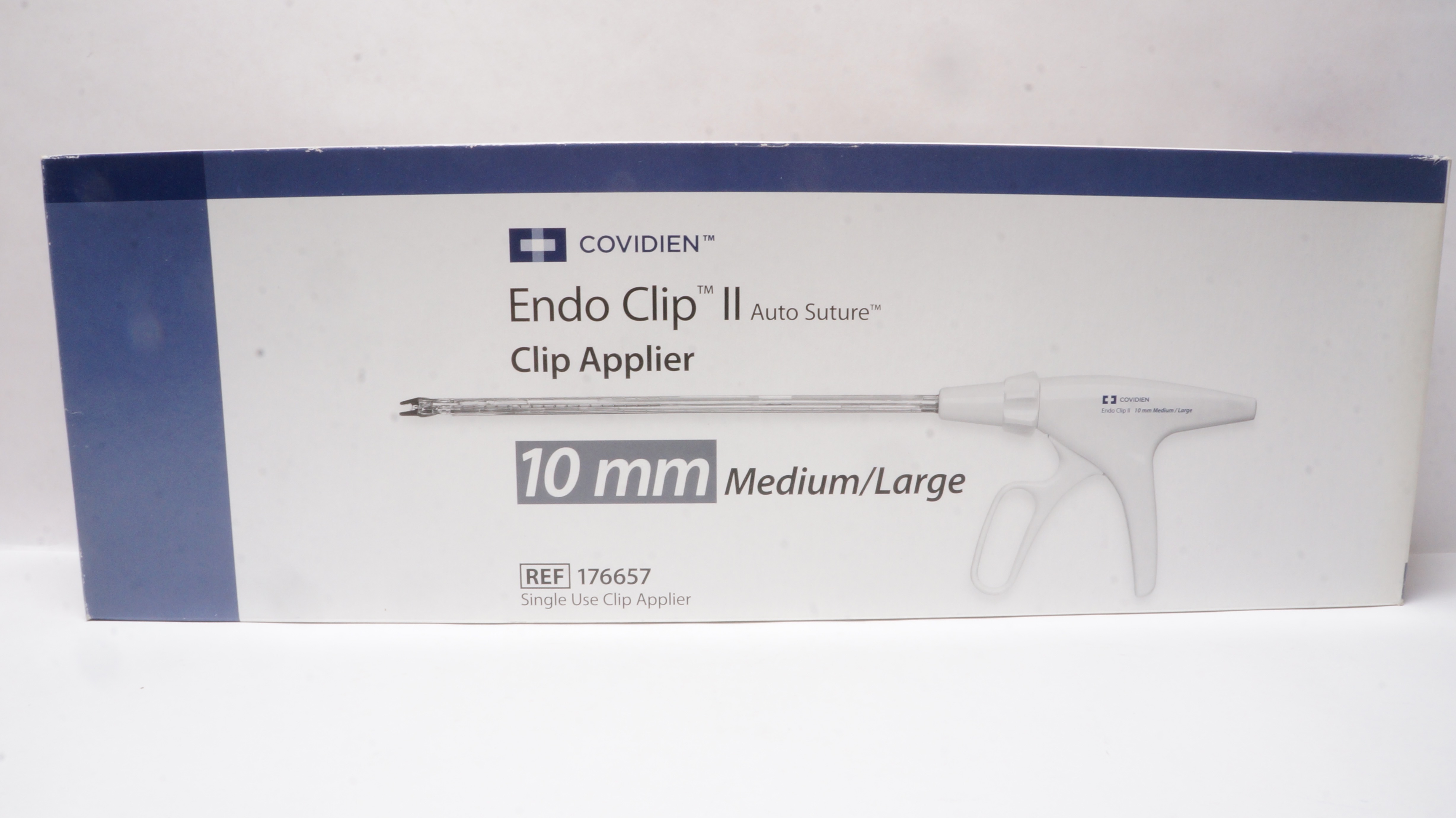 Auto Suture Instruments Covidien 176657 Endo Clip II Auto Suture Clip Applier 10mm Medium/Large (x)