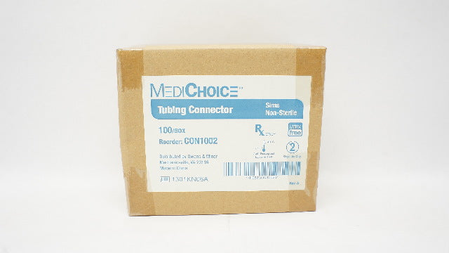 MediChoice CON1002 Tubing Connector Sims Non-Sterile  -  Case of 100