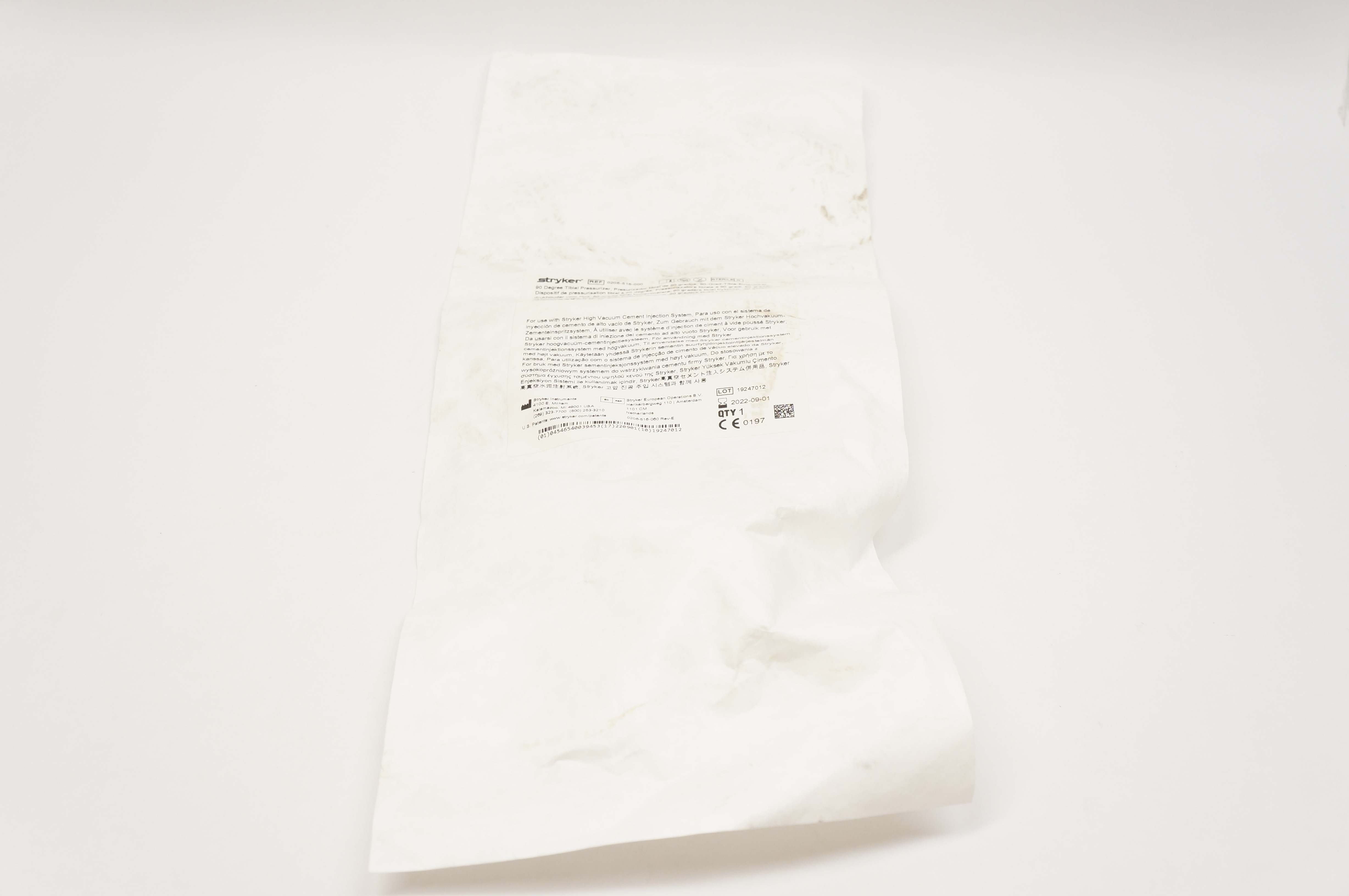 Stryker 0206-516-000 90 Degree Tibial Pressurizer