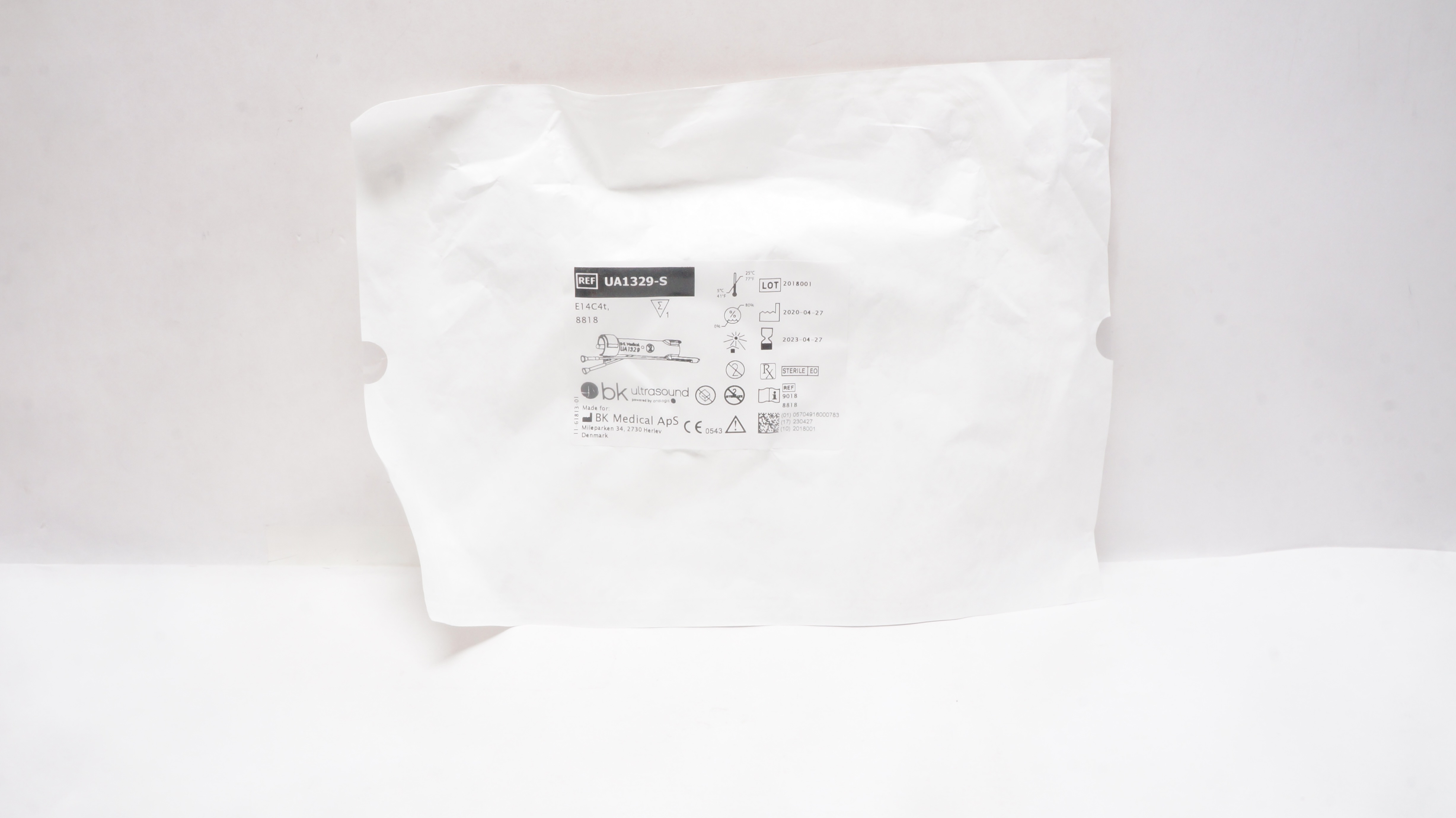 BK Medical UA1329-S Dual Biopsy Ndle. Guide (x)