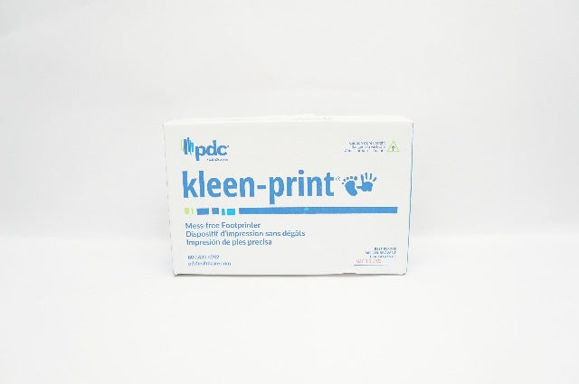 PDC Healthcare 3100-00-PDE Kleen-print Disposable Footprinter Natural - Box of 8