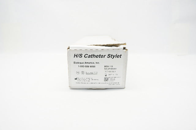 Panpac Medical BA001 Bioteque H/S Cath. Stylet - Box of 10