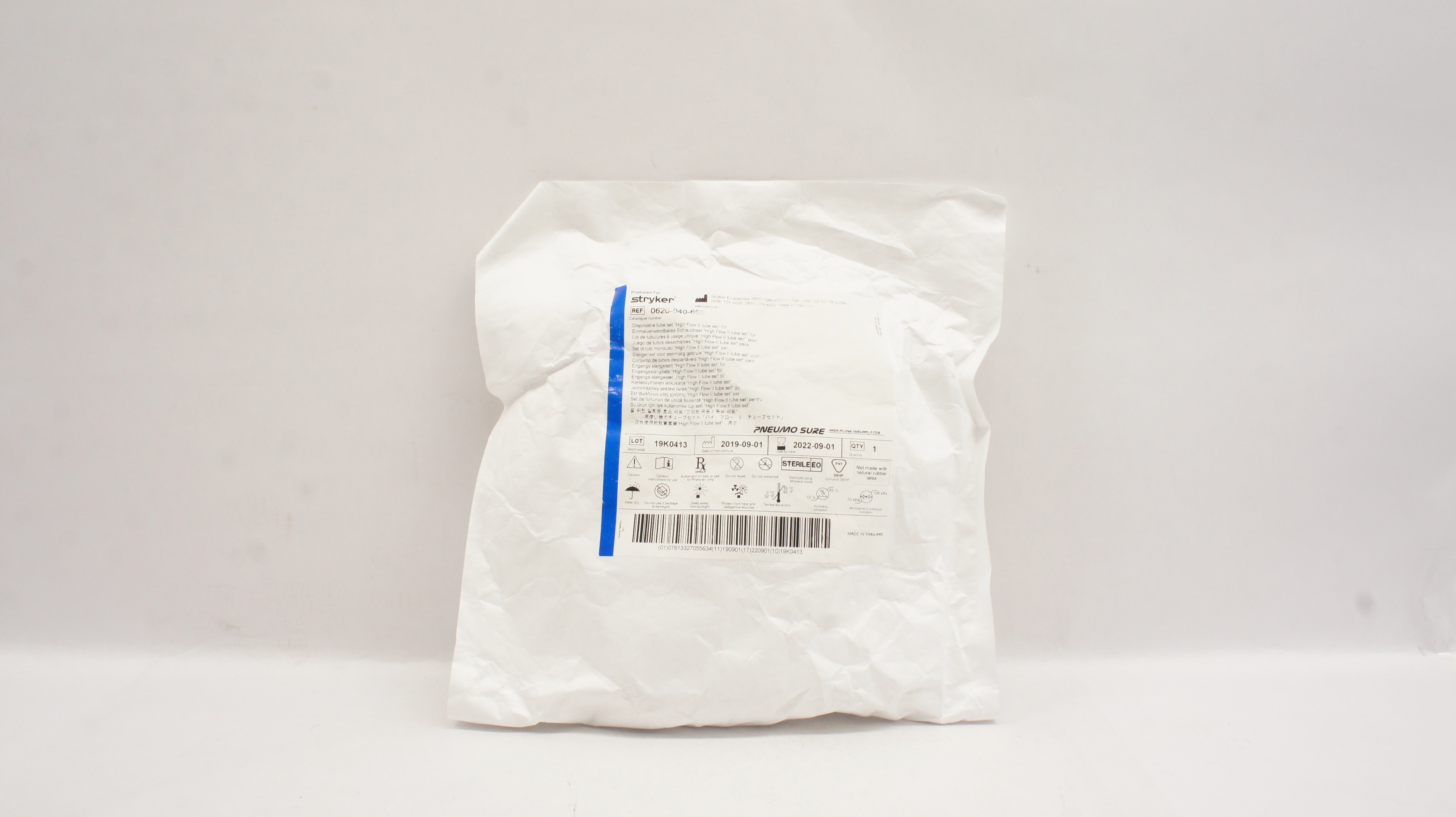Stryker 0620-040-660 Pneumo Sure Disposable Tube Set