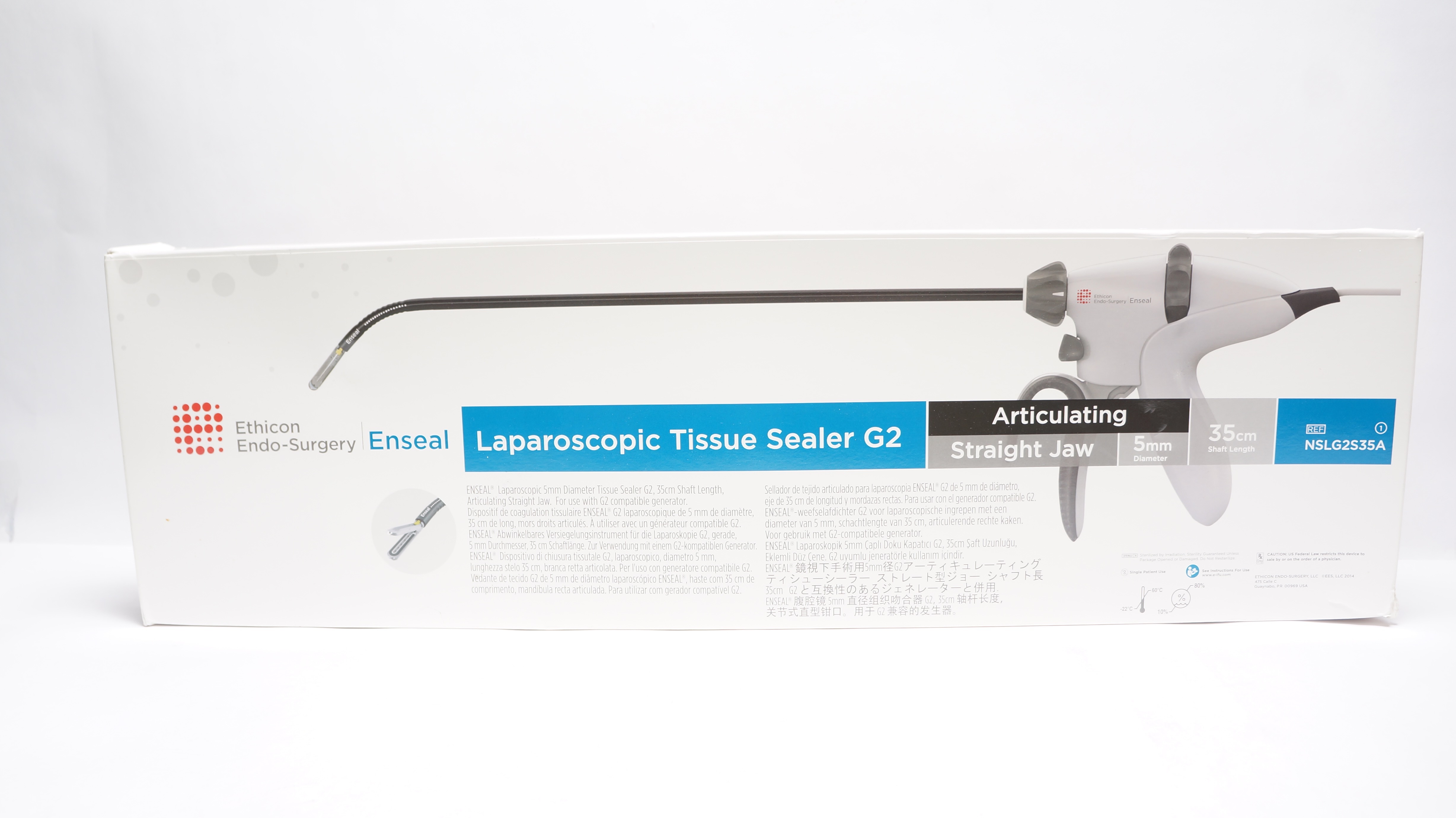 Ethicon NSLG2S35A Enseal Laparoscopic Tissue Sealer G2 5mm x 35cm (x)