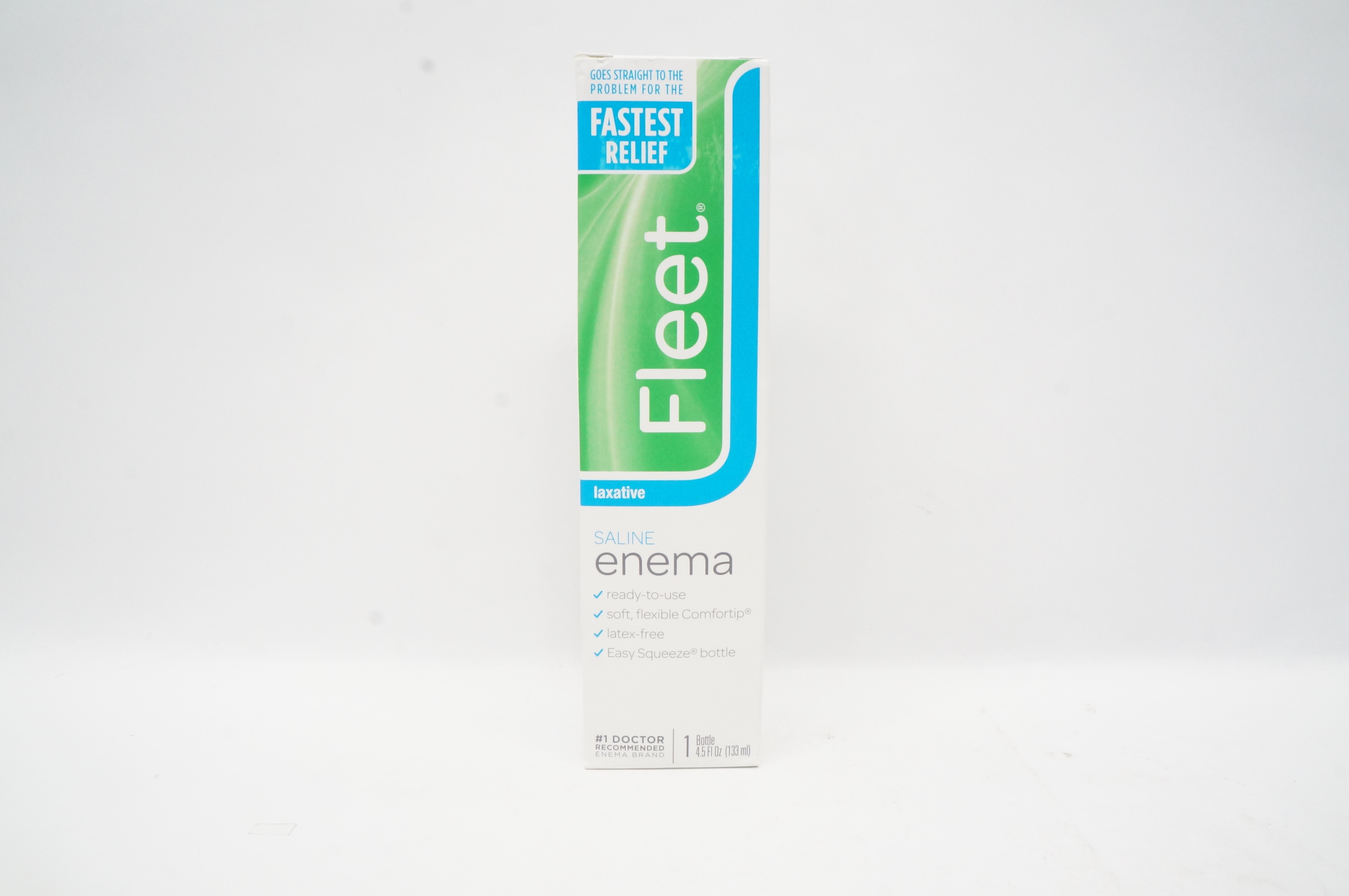 Fleet Laxative Saline Enema 1 Bottle 4.5 Fl Oz (x)