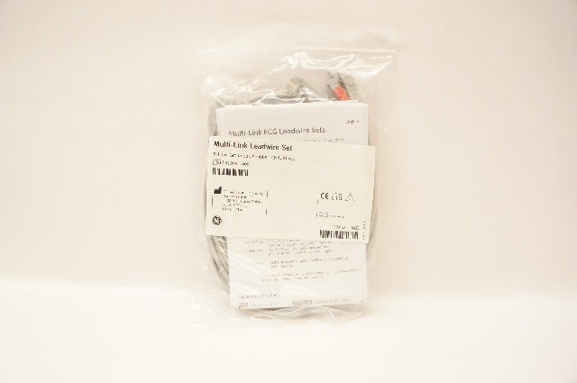 GE Medical 412681-005 Multi-Link ECG 5-Leadwire Group Set, Grabber, AHA, Mixed