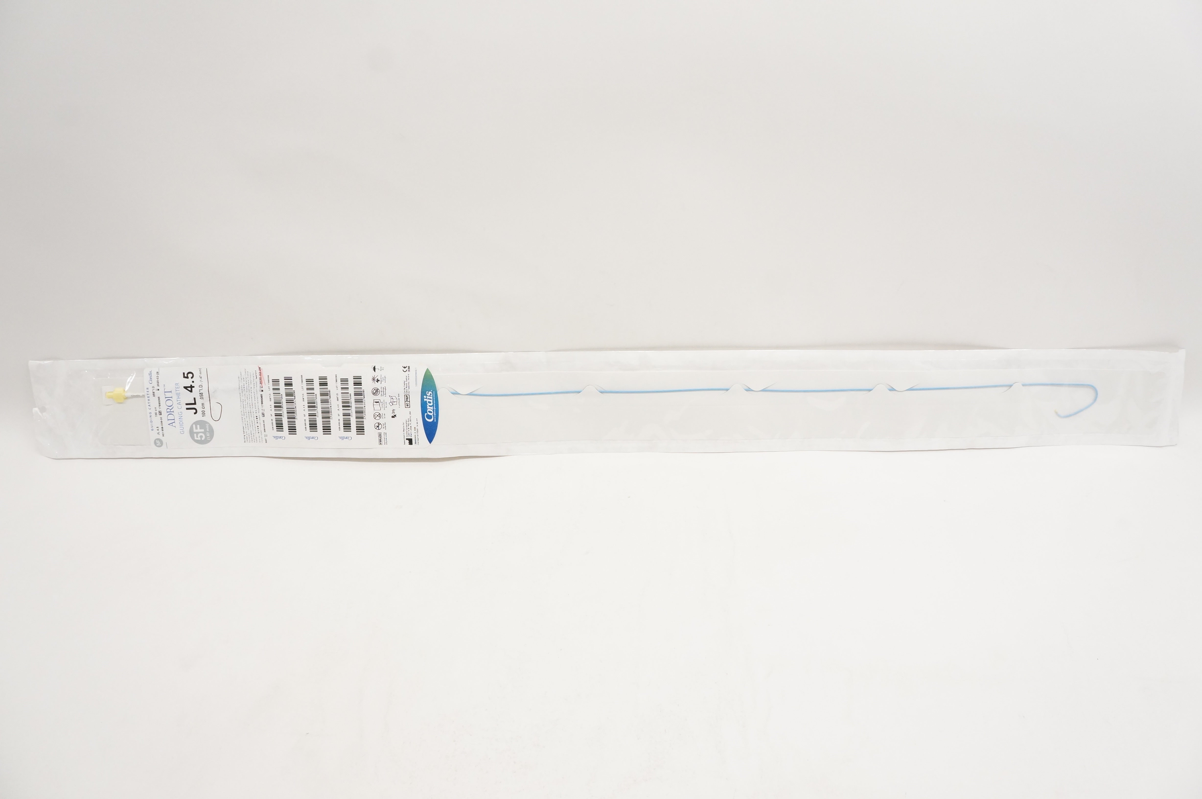 Cordis 558-006-00 Guiding Cath. Adroit JL 4.5 5F x 100cm x .058inch (x)