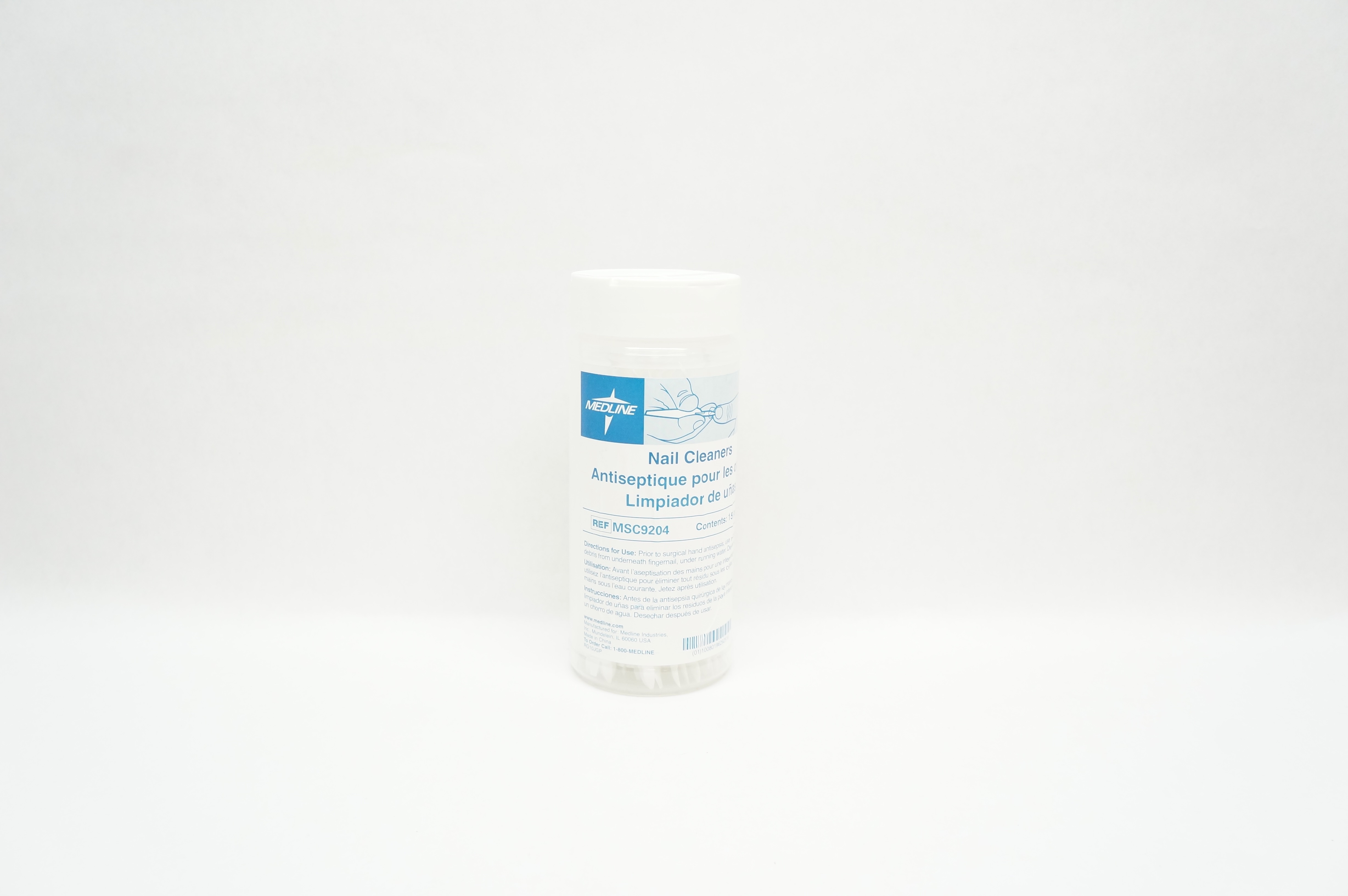 Medline MSC9204 Nail Cleaners Latex Free - Box of 150