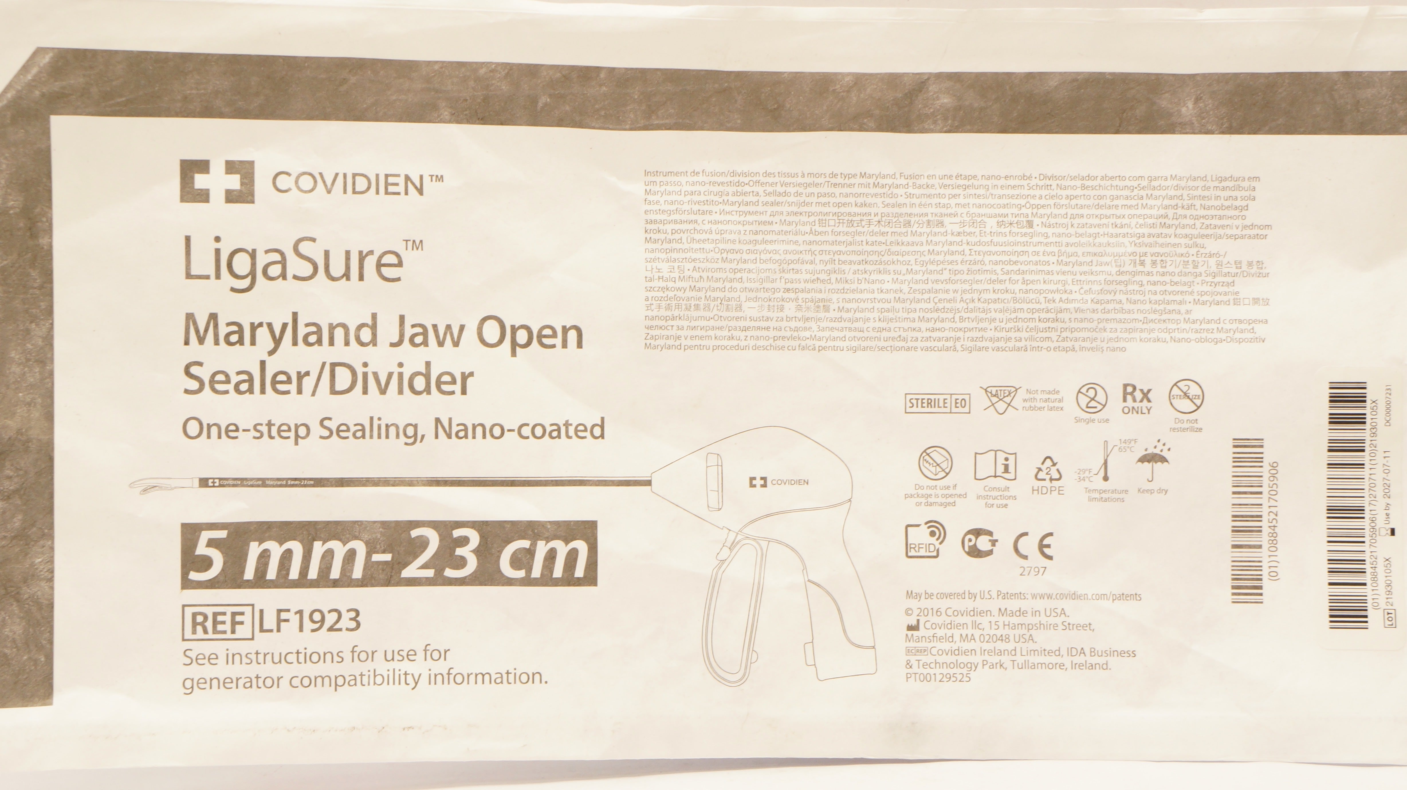 Secondhand Valleylab Ligasure 8 Electrocautery Machine - Medbidding, image size:4912x2760
