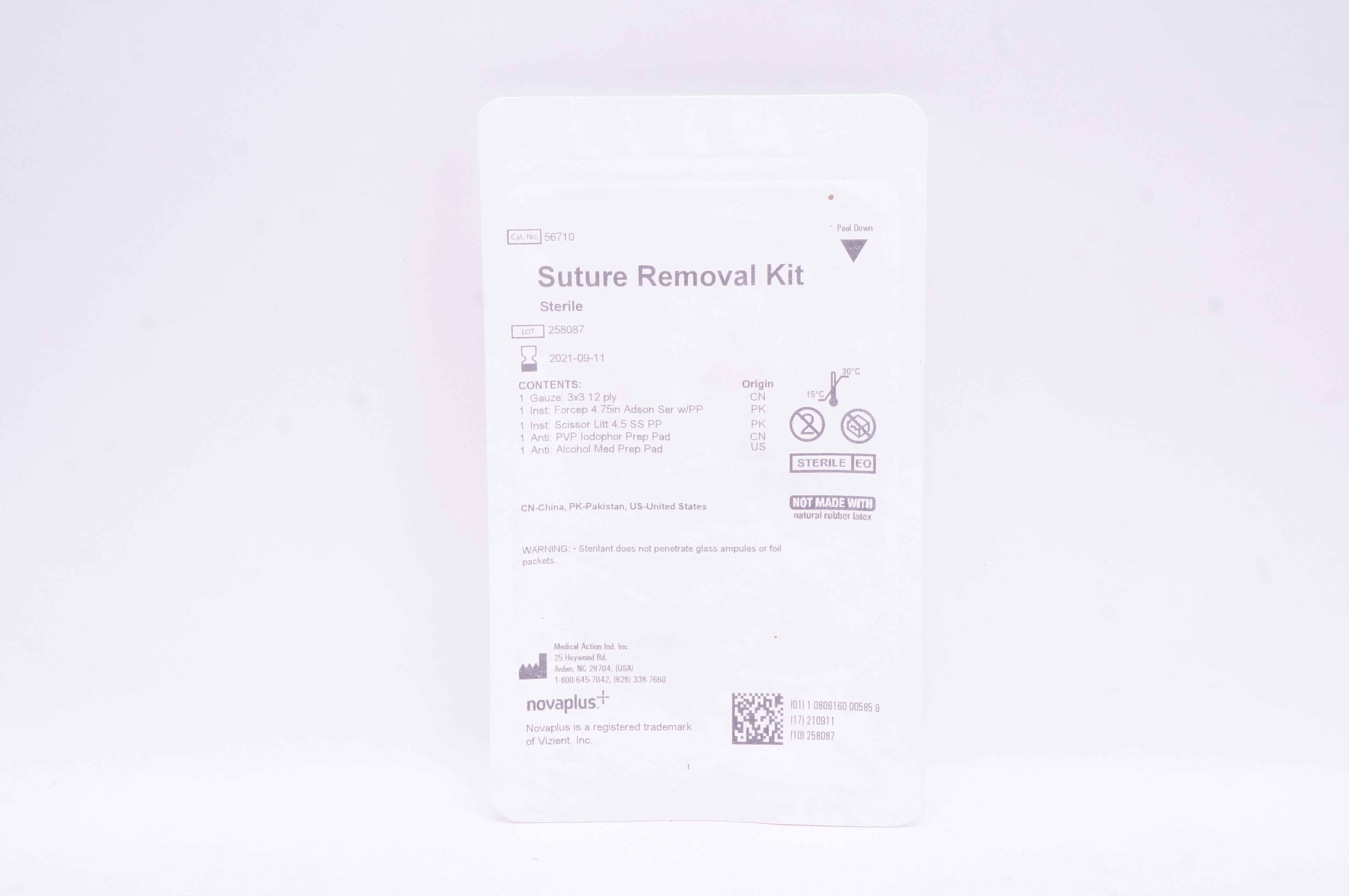 NovaPlus  56710 Suture Removal Kit