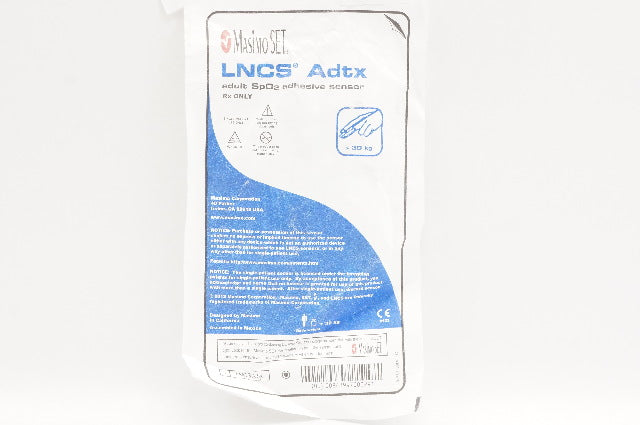 Masimo LNCS Adtx SpO2 Adult Adhesive Sensor >30 kg