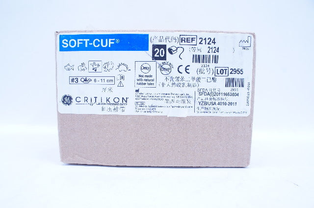 Critikon 2124 Soft-Cuf 6-11cm - Box of 20