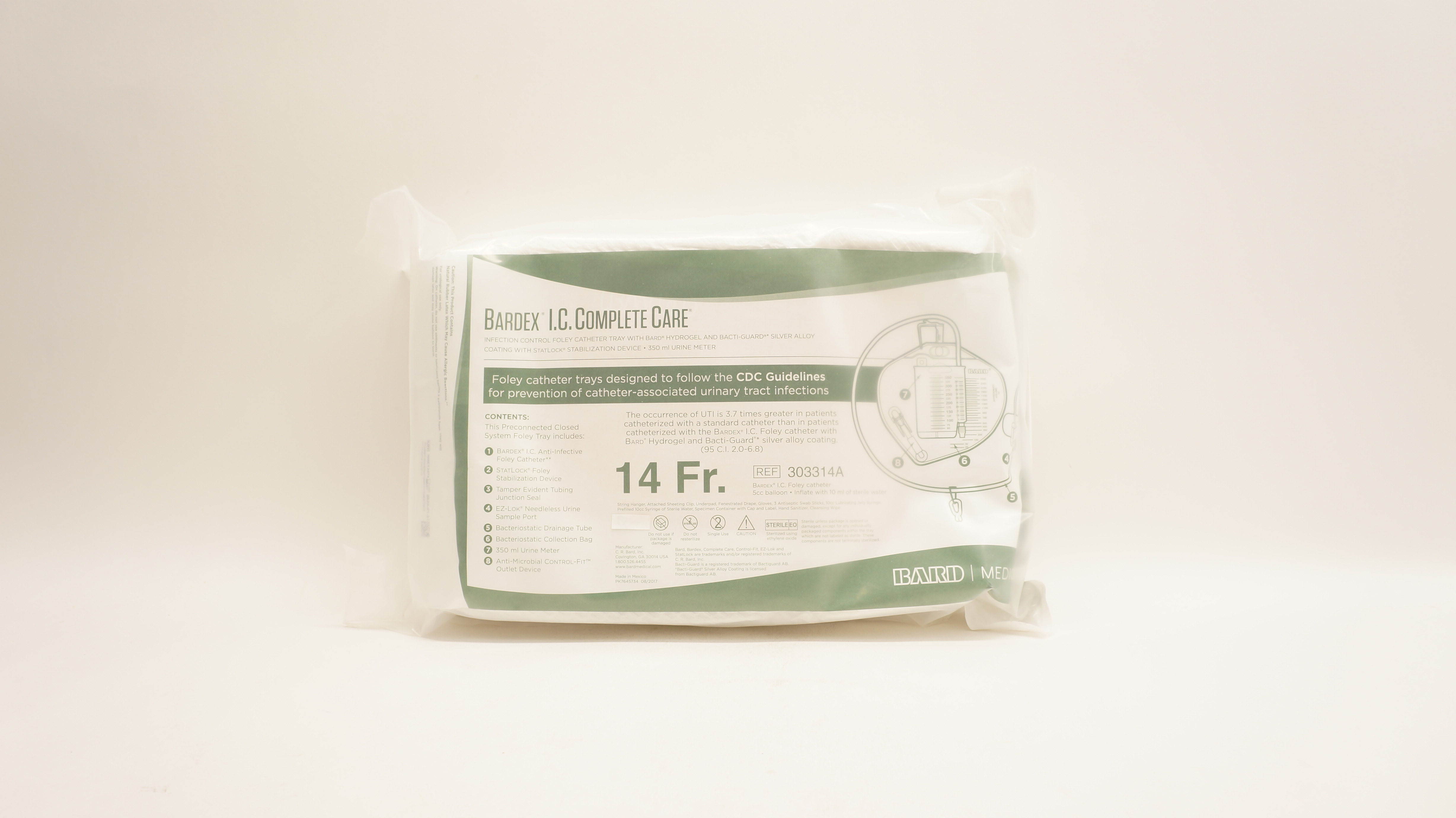 Bard 303314A Bardex I.C. Complete Care 14FR