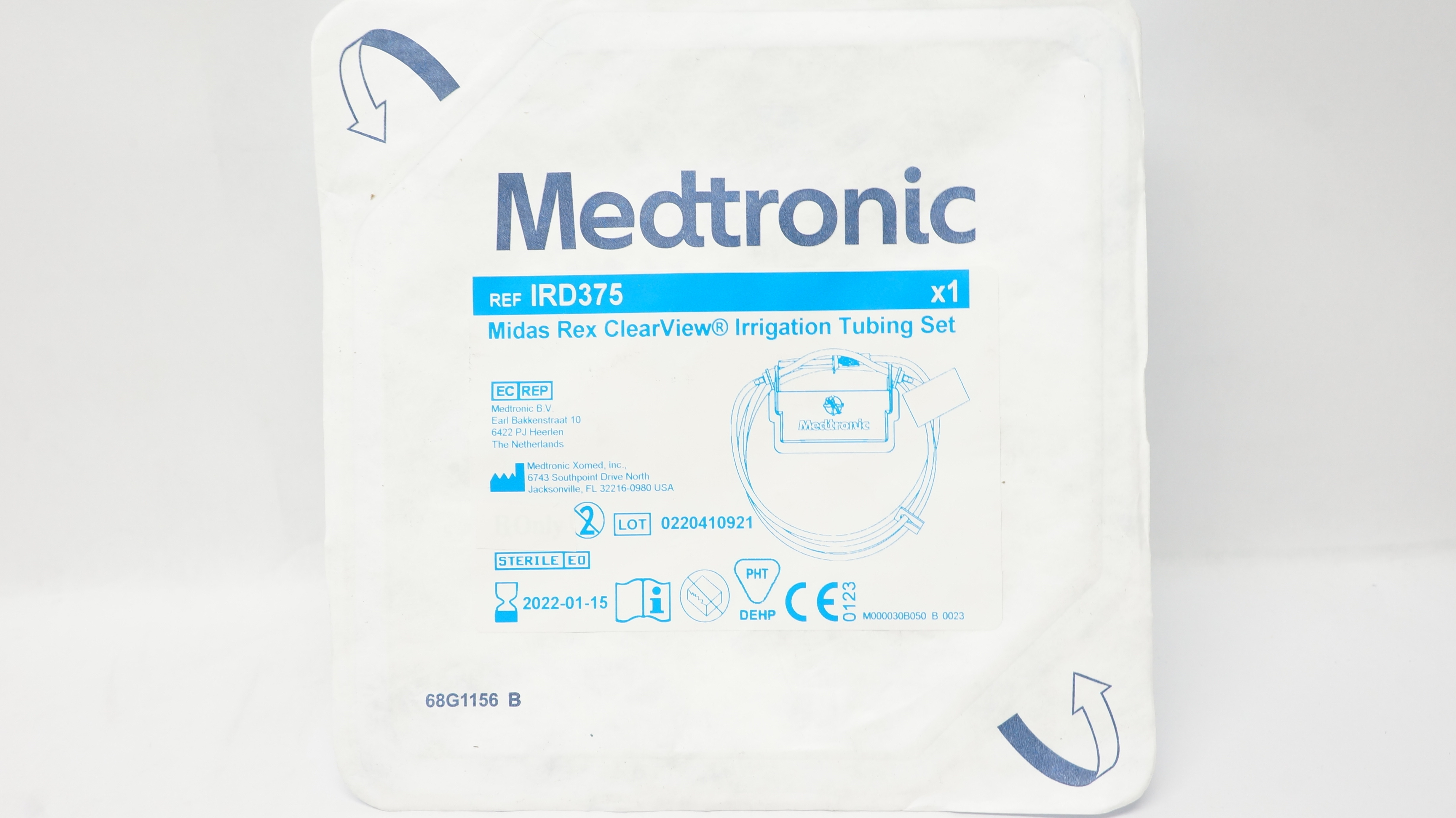 Medtronic IRD375 Midas Rex ClearView Irrigation Tubing Set (x)