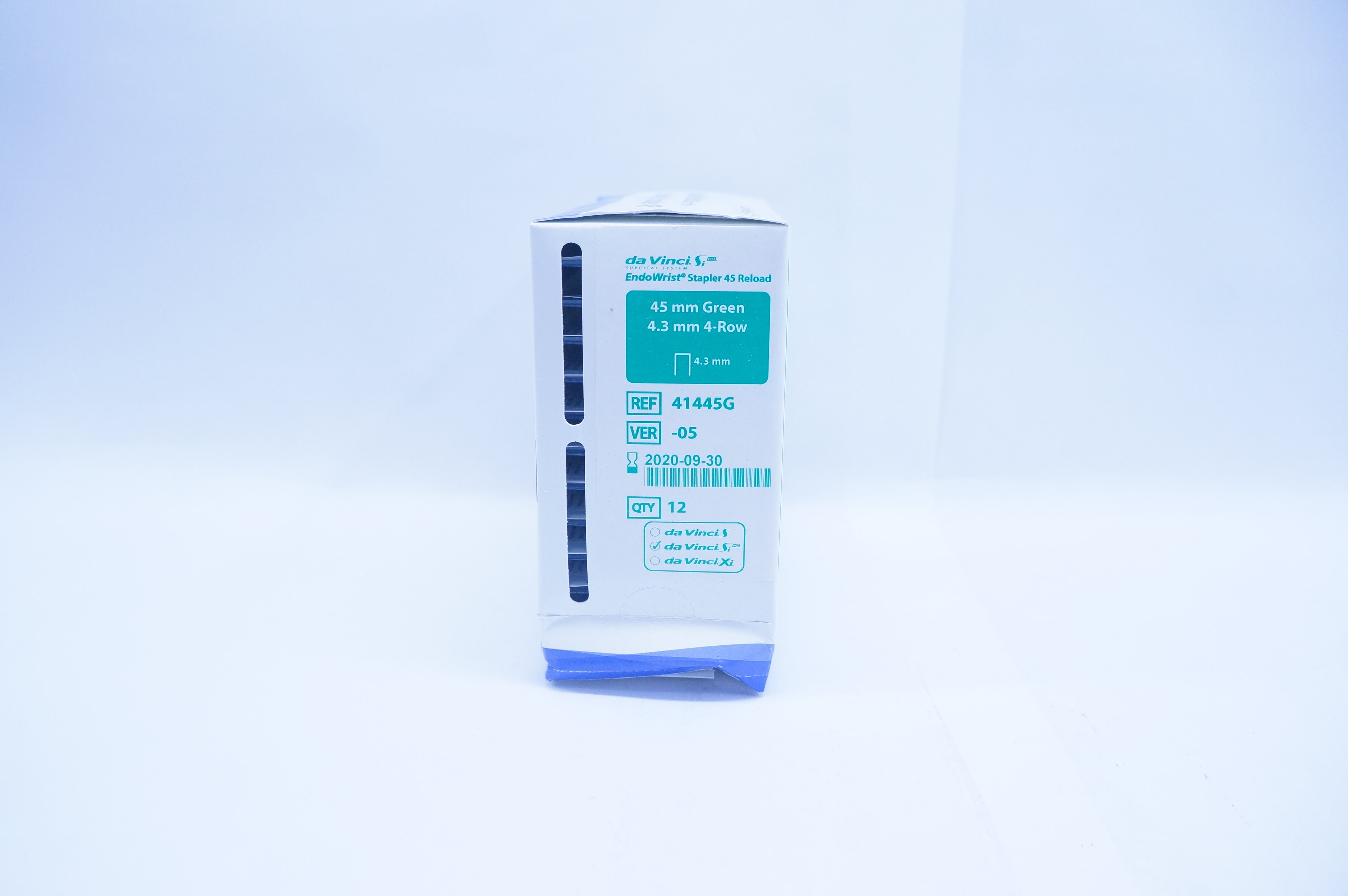 Intuitive 41445G Stapler Reload 45mm x 4.3mm 4-Row Green (x) - Box of 12