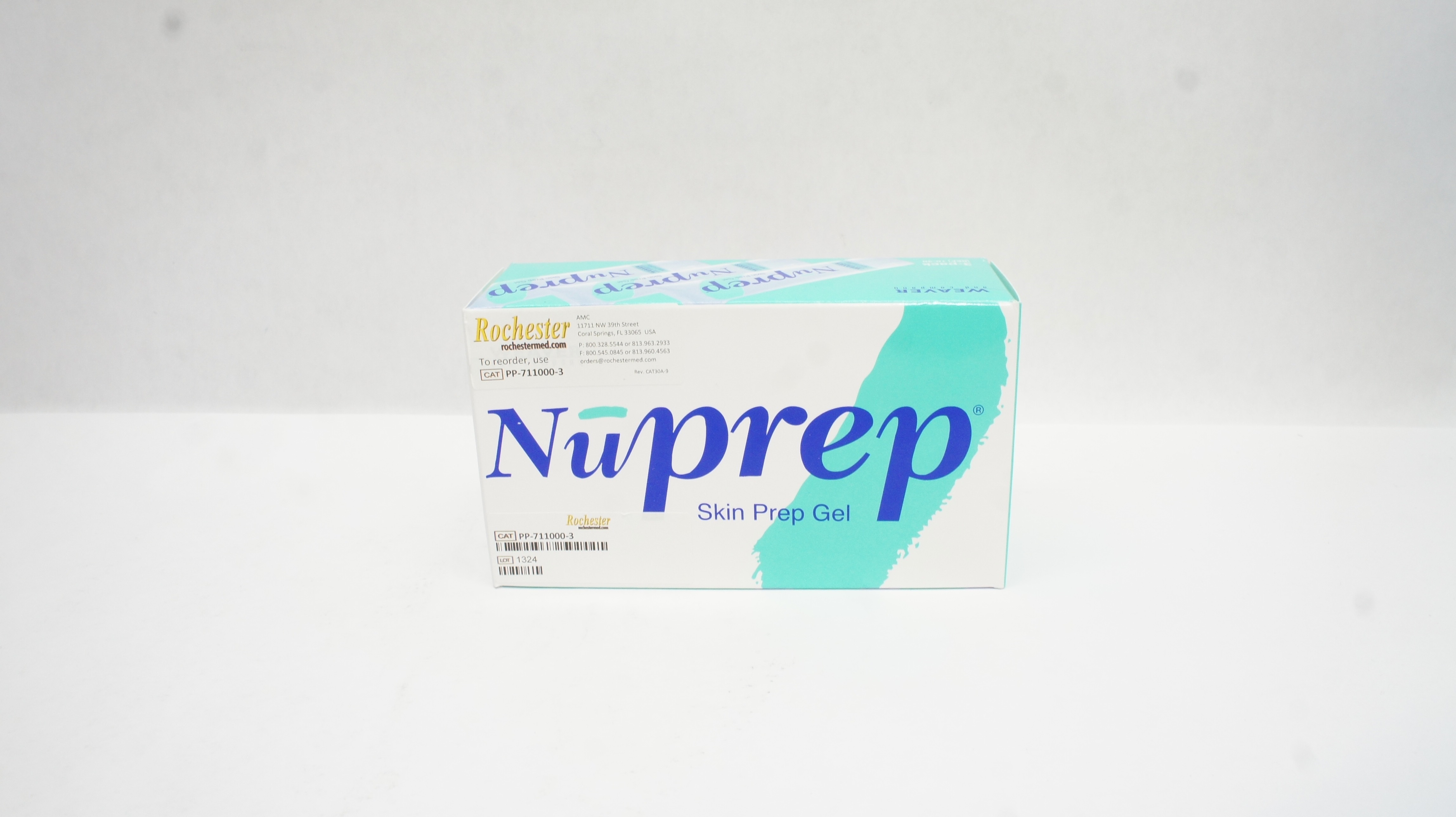 Weaver and Company 10-30 NuPrep Skin Prep Gel, 4oz Tube - Box of 3