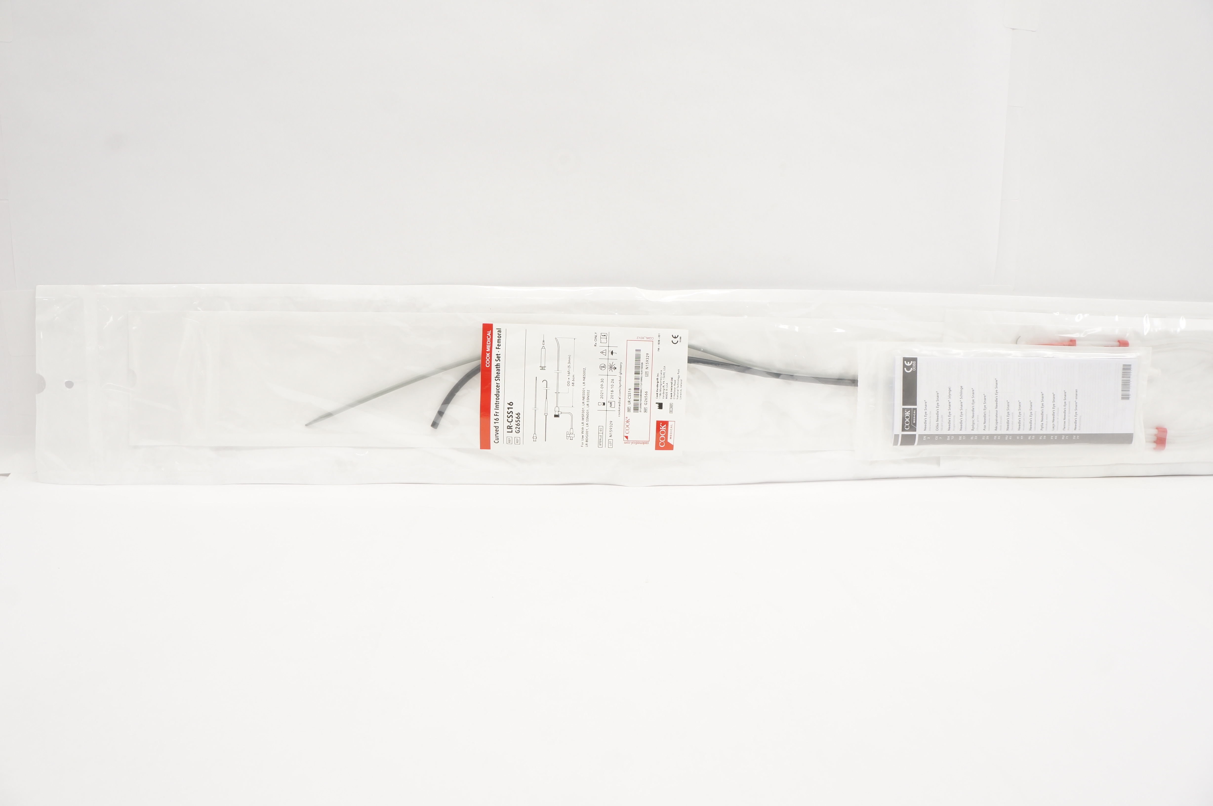 Cook Medical G26566 Curved 16Fr Introducer Sheath Set-Femoral  (x)