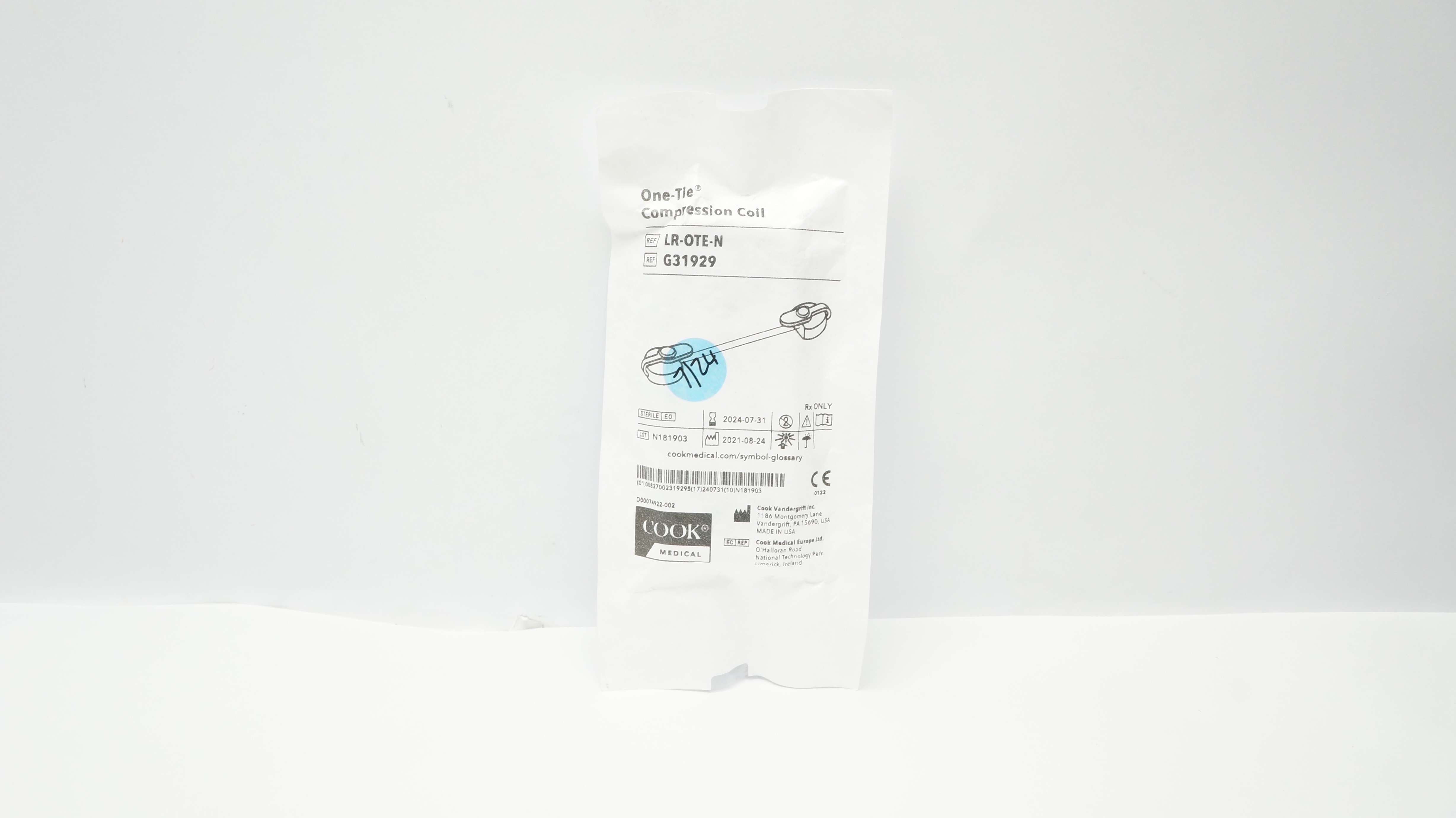 Cook Medical G31929 One-Tie Compression Coil (x)