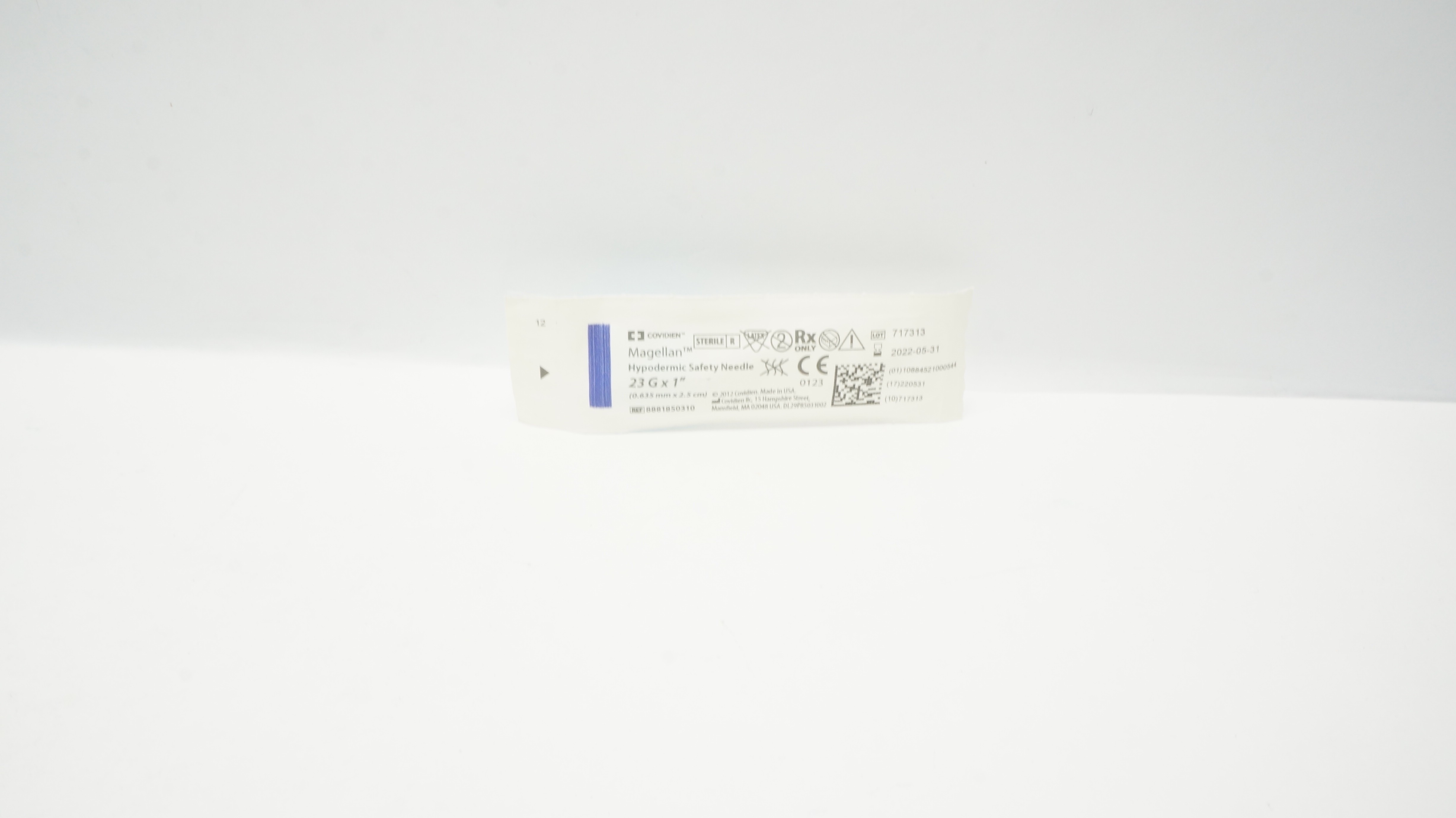 Covidien 8881850310 Magellan Hypodermic Safety Ndle 23G x 1inch (x)