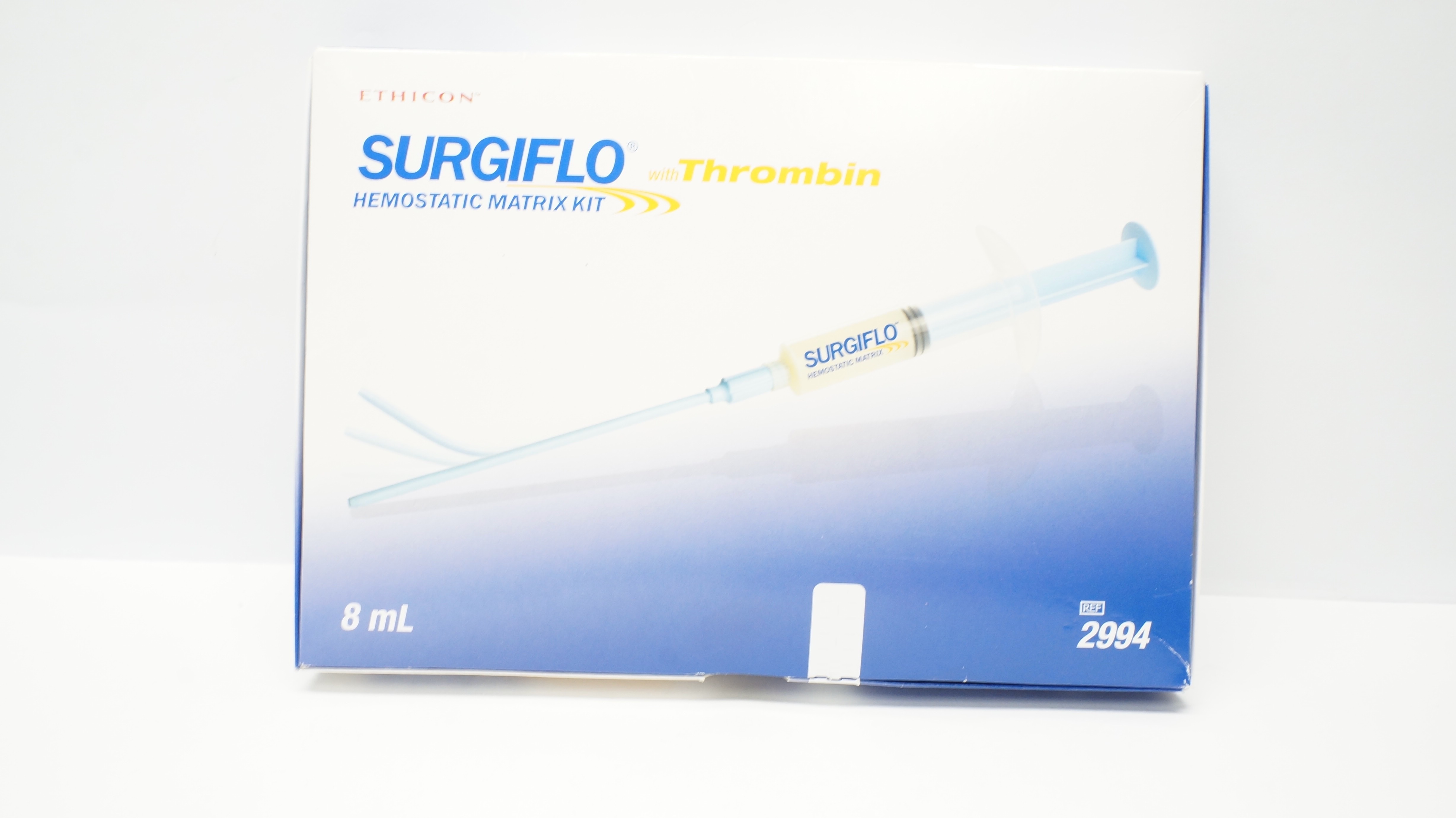 Ferrosan 2994 Ethicon Surgiflo with Thrombin Hemostatic Matrix Kit 8 mL