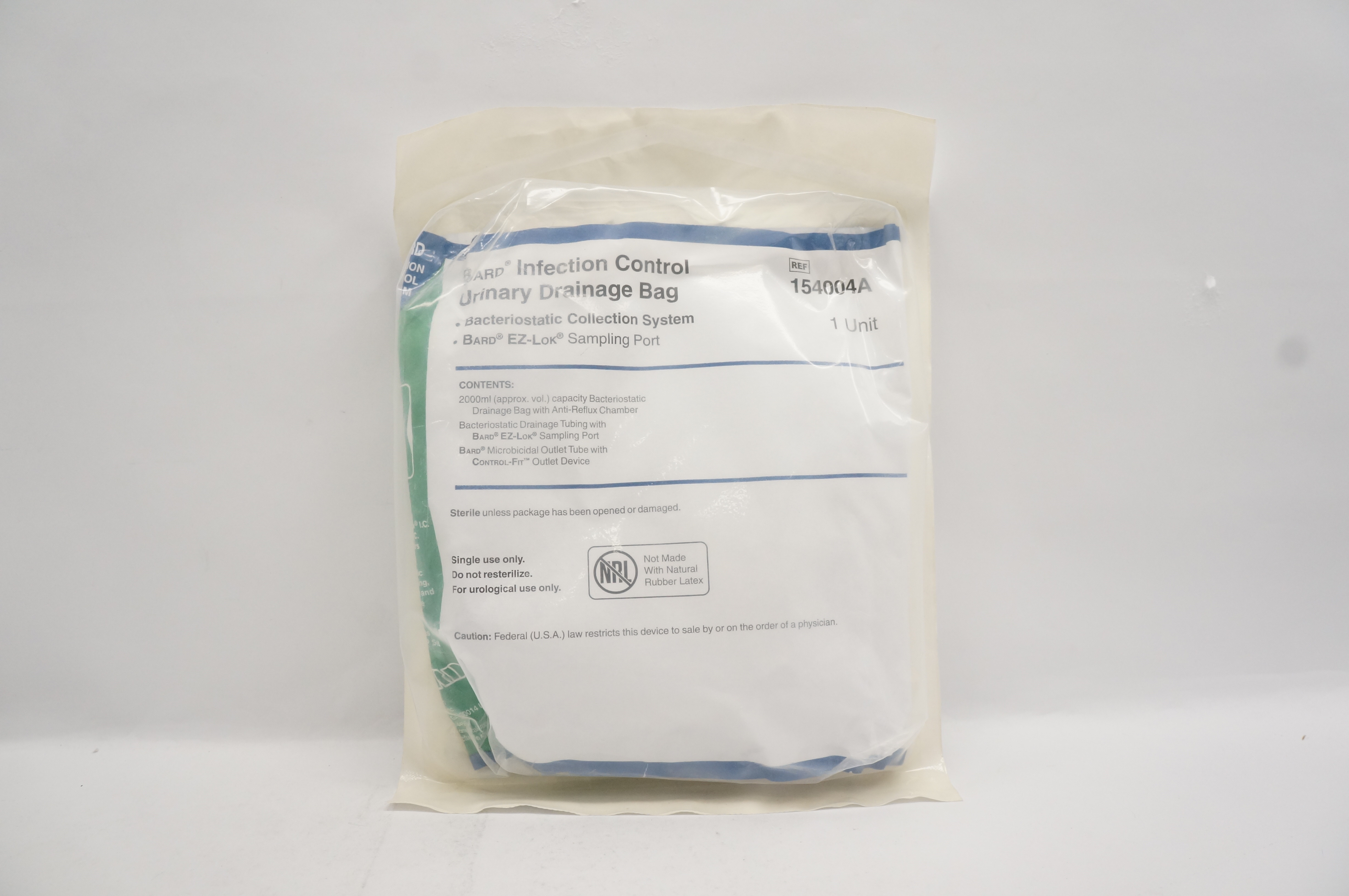 Bard 154004A Infection Control Urinary Drainage Bag (x)