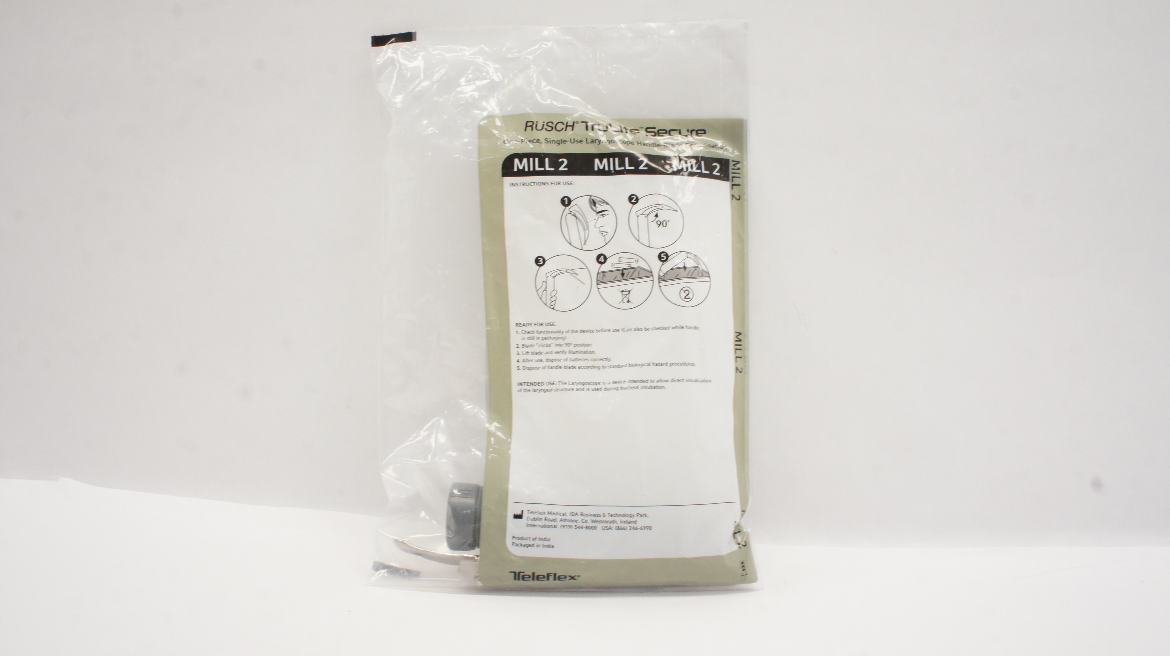 Teleflex 004670002 Rusch TruLite Laryngoscope Handle-Blade Combination ...
