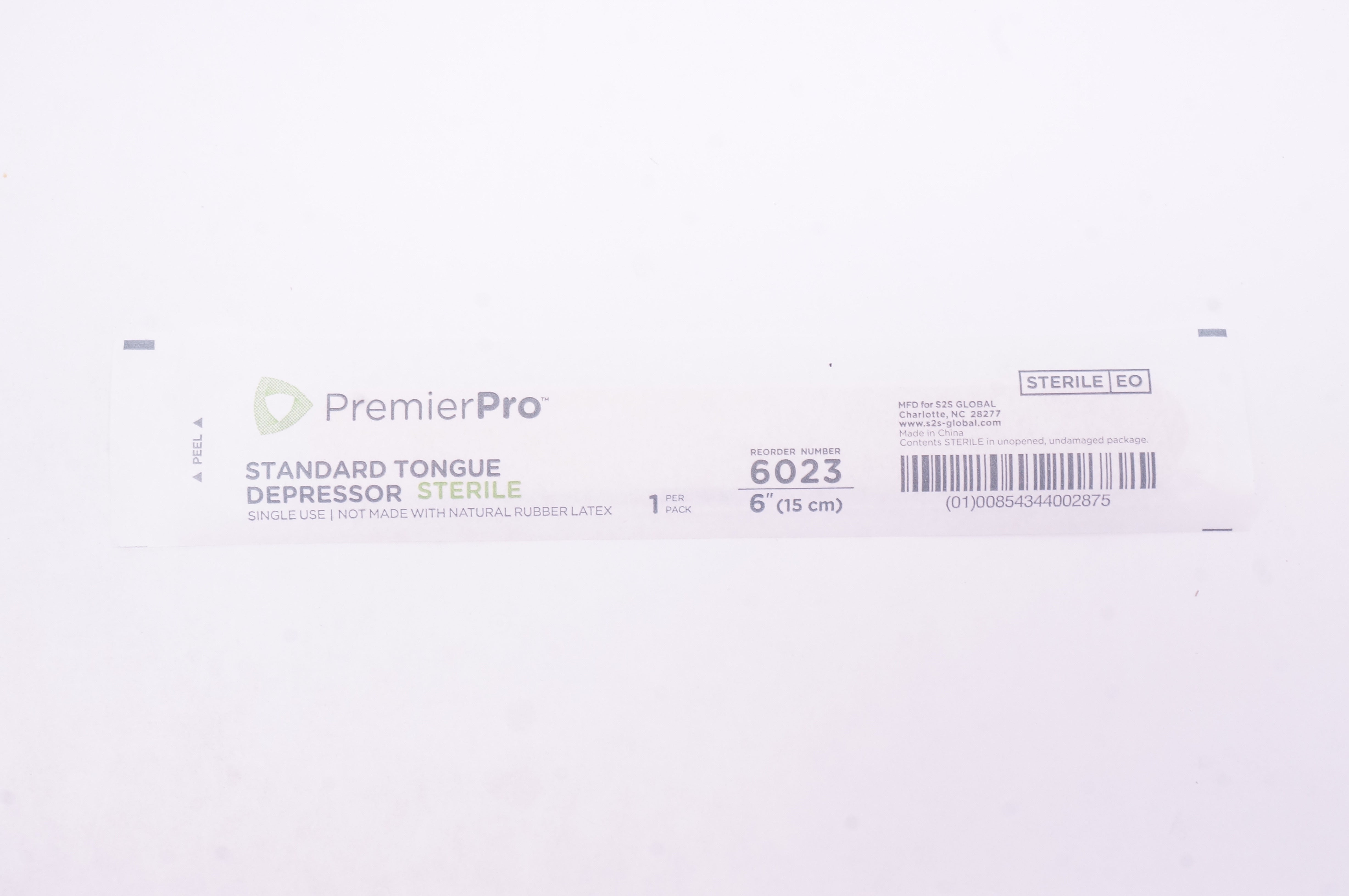 S2S Global 6023 PremierPro Standard Tongue Depressors 6 inch (x)