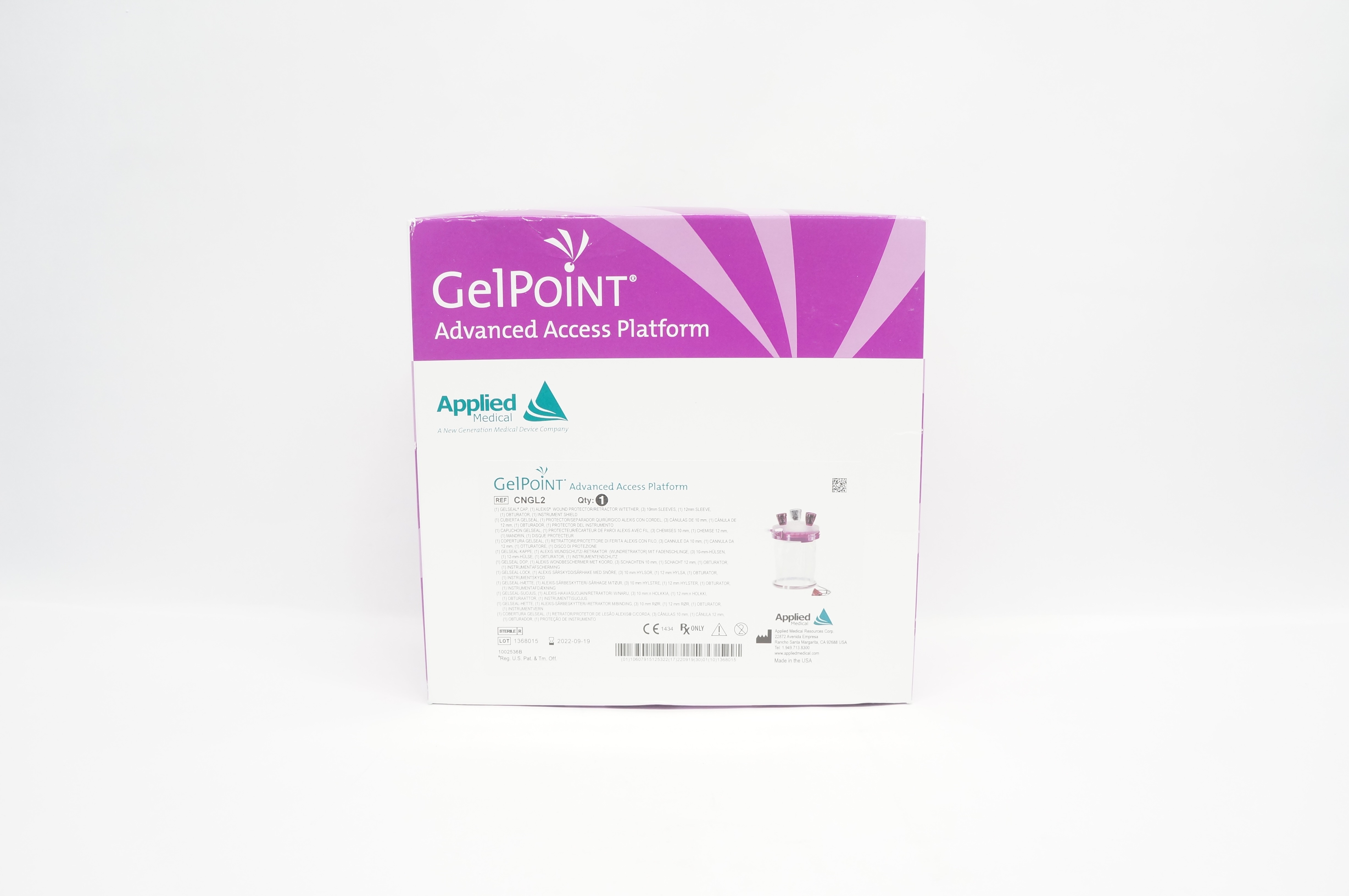 Applied Medical CNGL2 GelPoint Advanced Access Platform 10mm x 12mm (x)